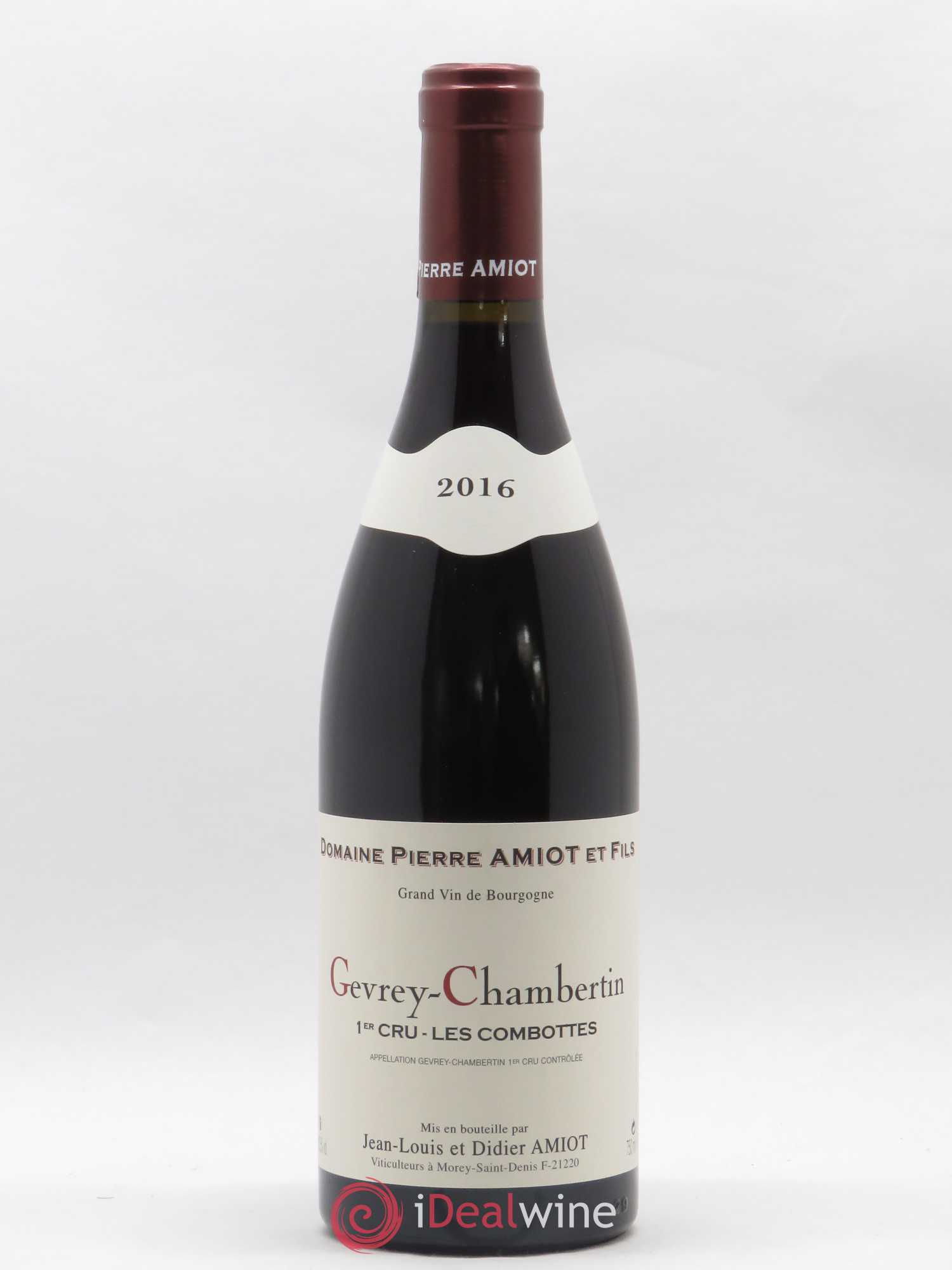 Gevrey-Chambertin 1er Cru Les Combottes Pierre Amiot 2016 - Posten von 1 Flasche - 0