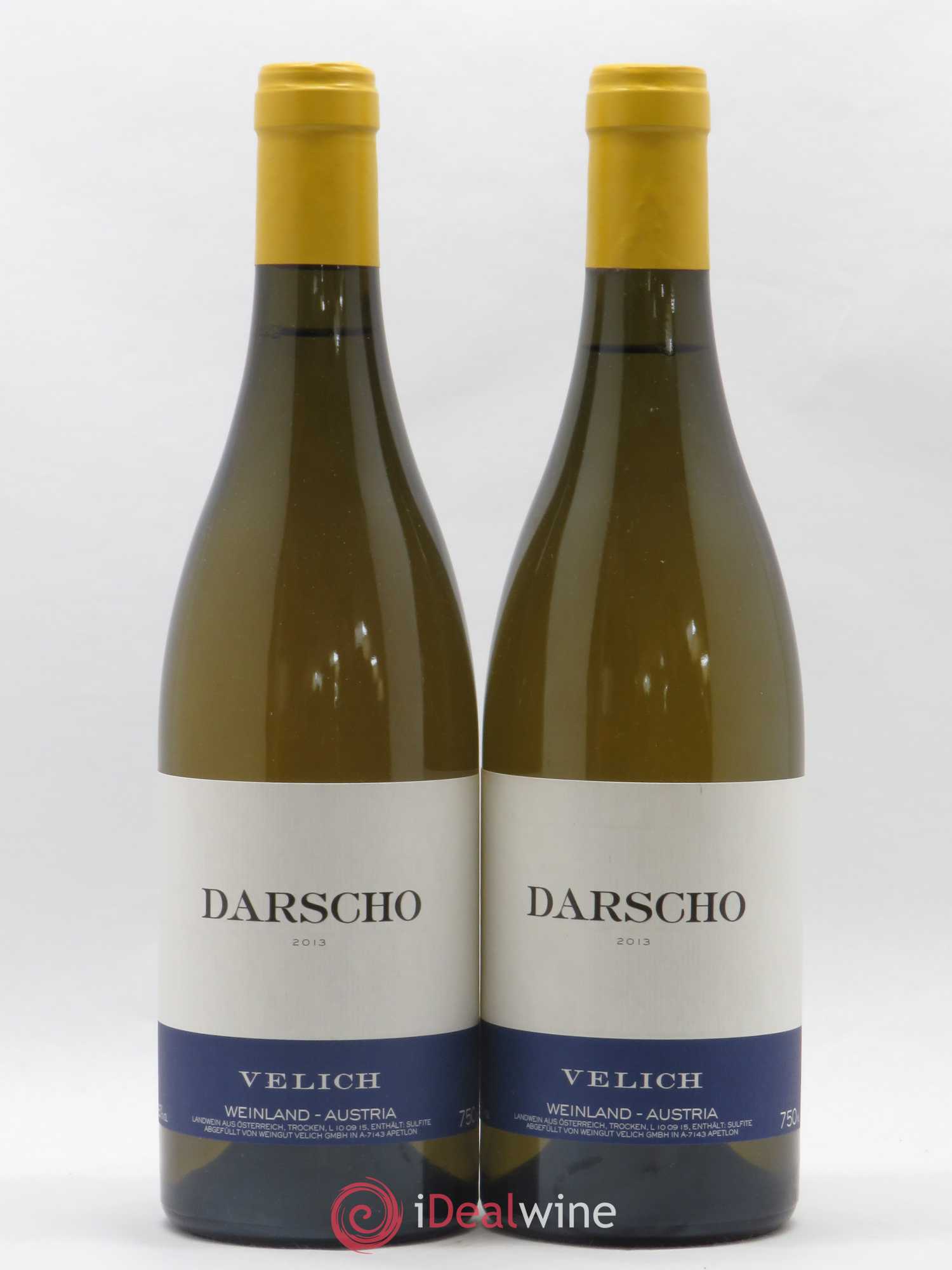 Autriche Weinland Velich Darscho 2013 - Posten von 2 Flaschen - 0