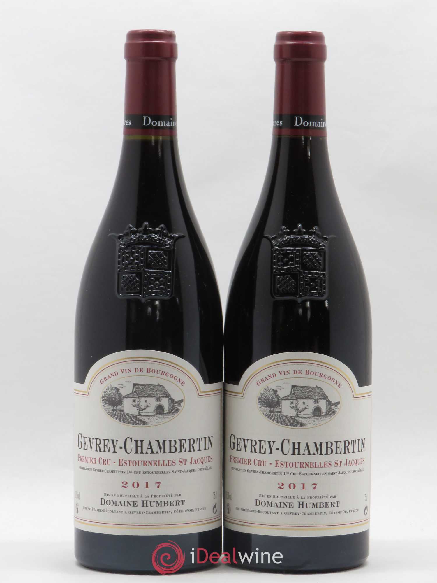 Gevrey-Chambertin 1er Cru Estournelles Saint-Jacques Humbert (Domaine) 2017 - Lot de 2 bouteilles - 0