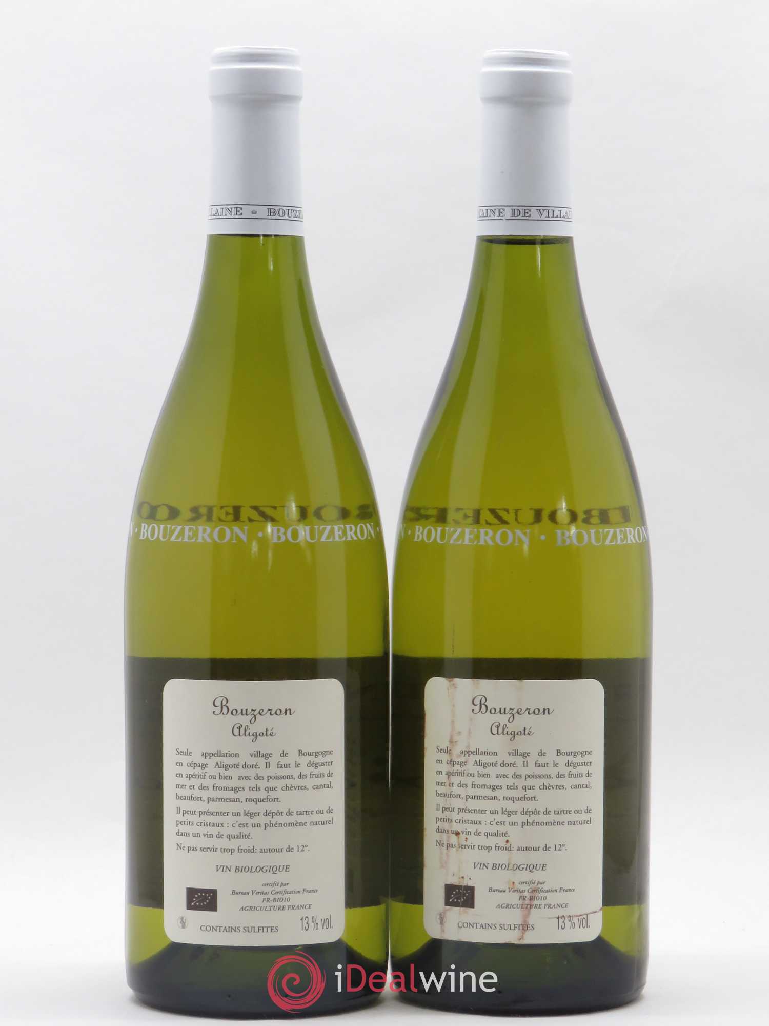 Bouzeron Domaine de Villaine 2017 - Lot de 2 bouteilles - 1