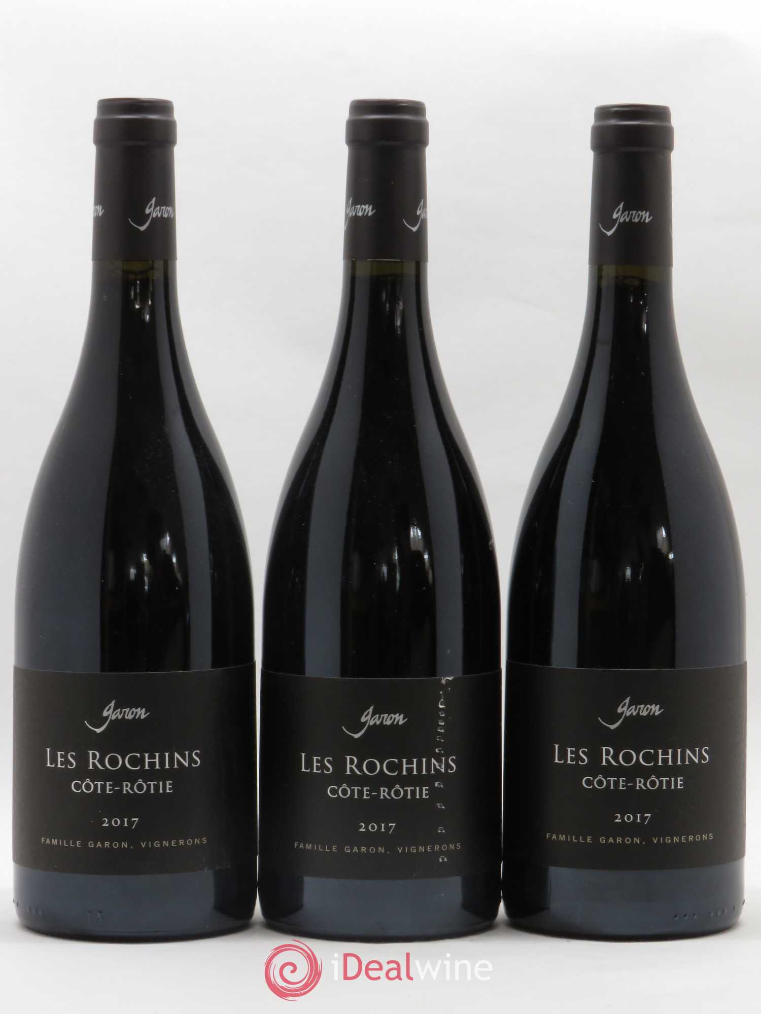 Côte-Rôtie Les Rochins Garon 2017 - Posten von 3 Flaschen - 0