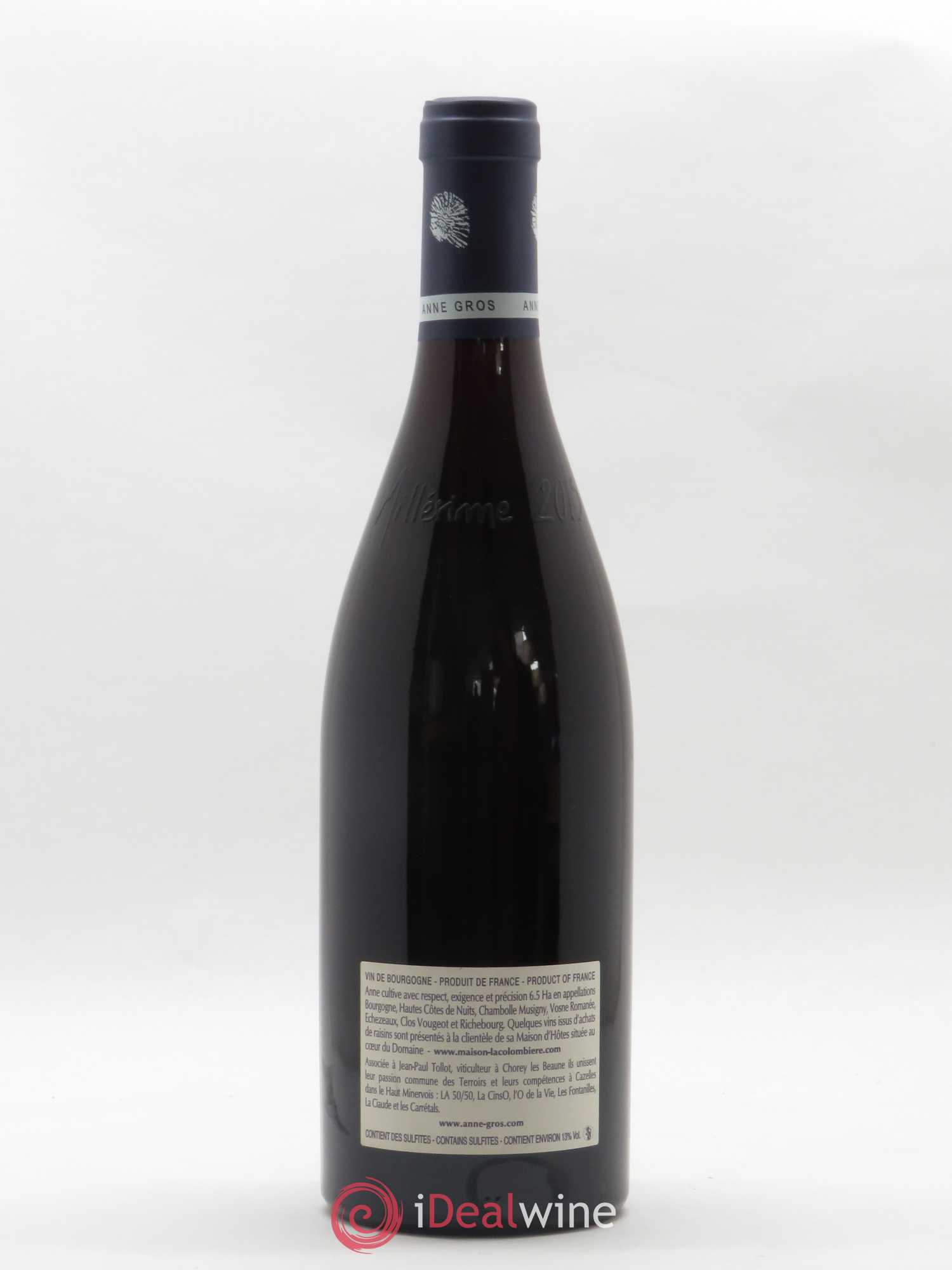 Echezeaux Grand Cru Les Loachausses Anne Gros 2015 - Lot de 1 bouteille - 1