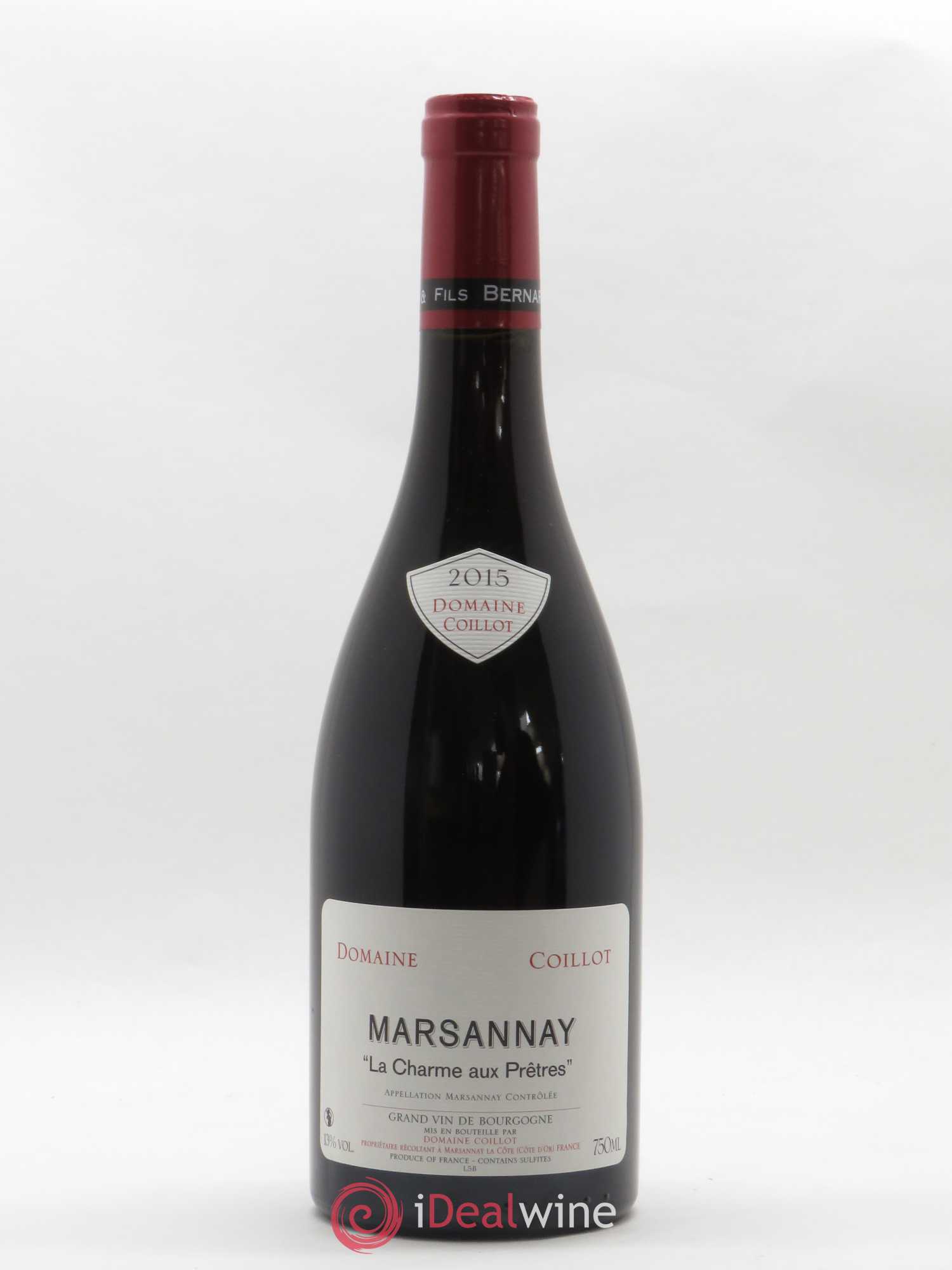 Marsannay Le Charme Aux Pretres Coillot 2015 - Posten von 1 Flasche - 0