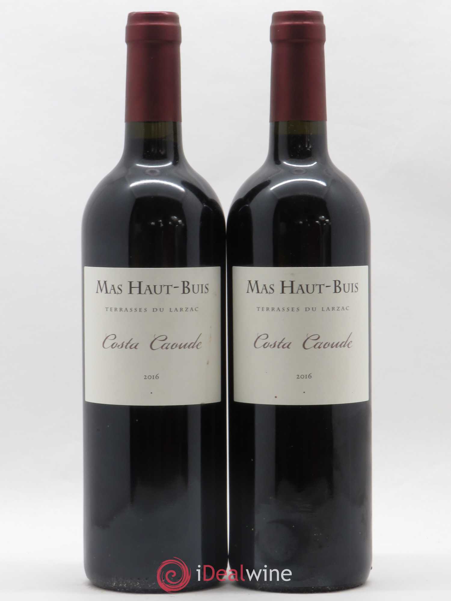 Terrasses du Larzac Costa Caoude Domaine Mas Haut Buis 2016 - Lot de 2 bouteilles - 0
