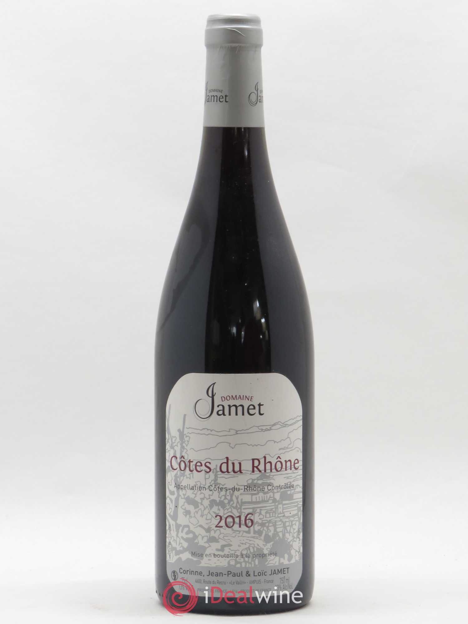 Côtes-du-Rhône Jamet (Domaine) 2016 - Lot de 1 bouteille - 0
