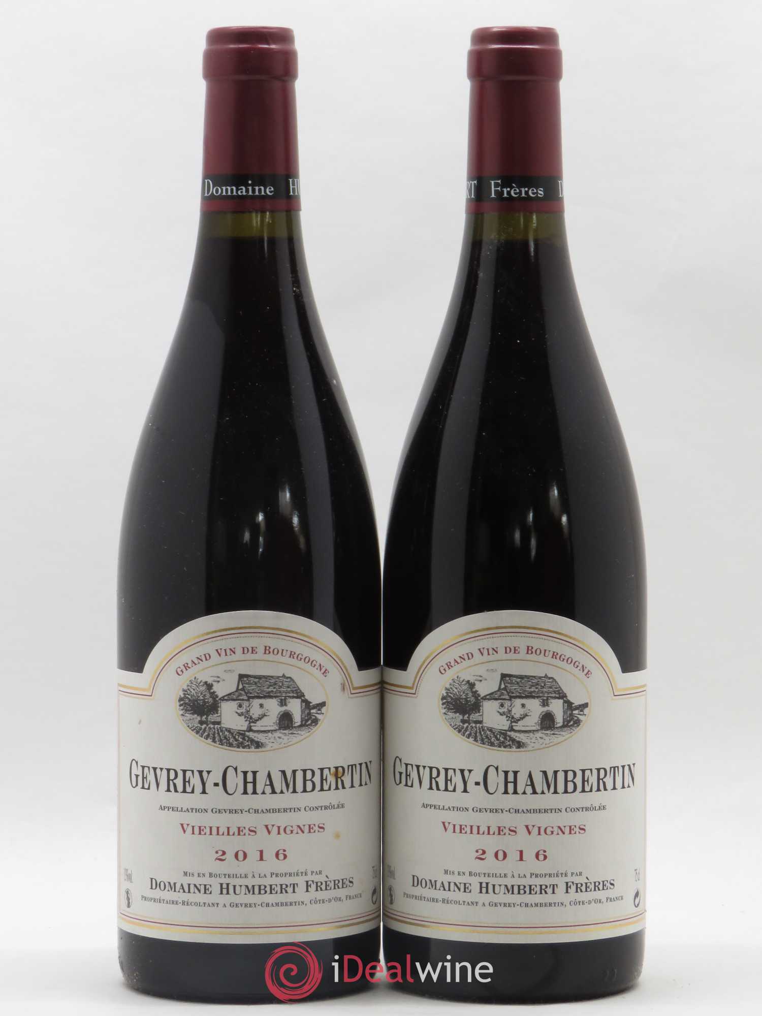 Gevrey-Chambertin Vieilles vignes Humbert (Domaine) 2016 - Lot de 2 bouteilles - 0