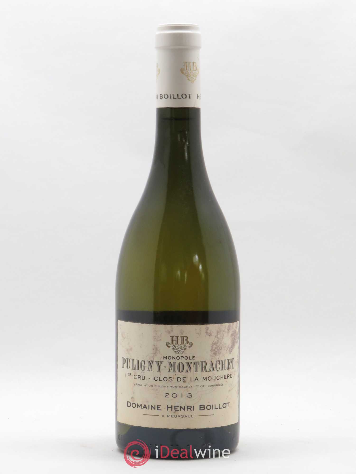 Puligny-Montrachet 1er Cru Clos de la Mouchère Henri Boillot (Domaine) 2013 - Lot de 1 bouteille - 0