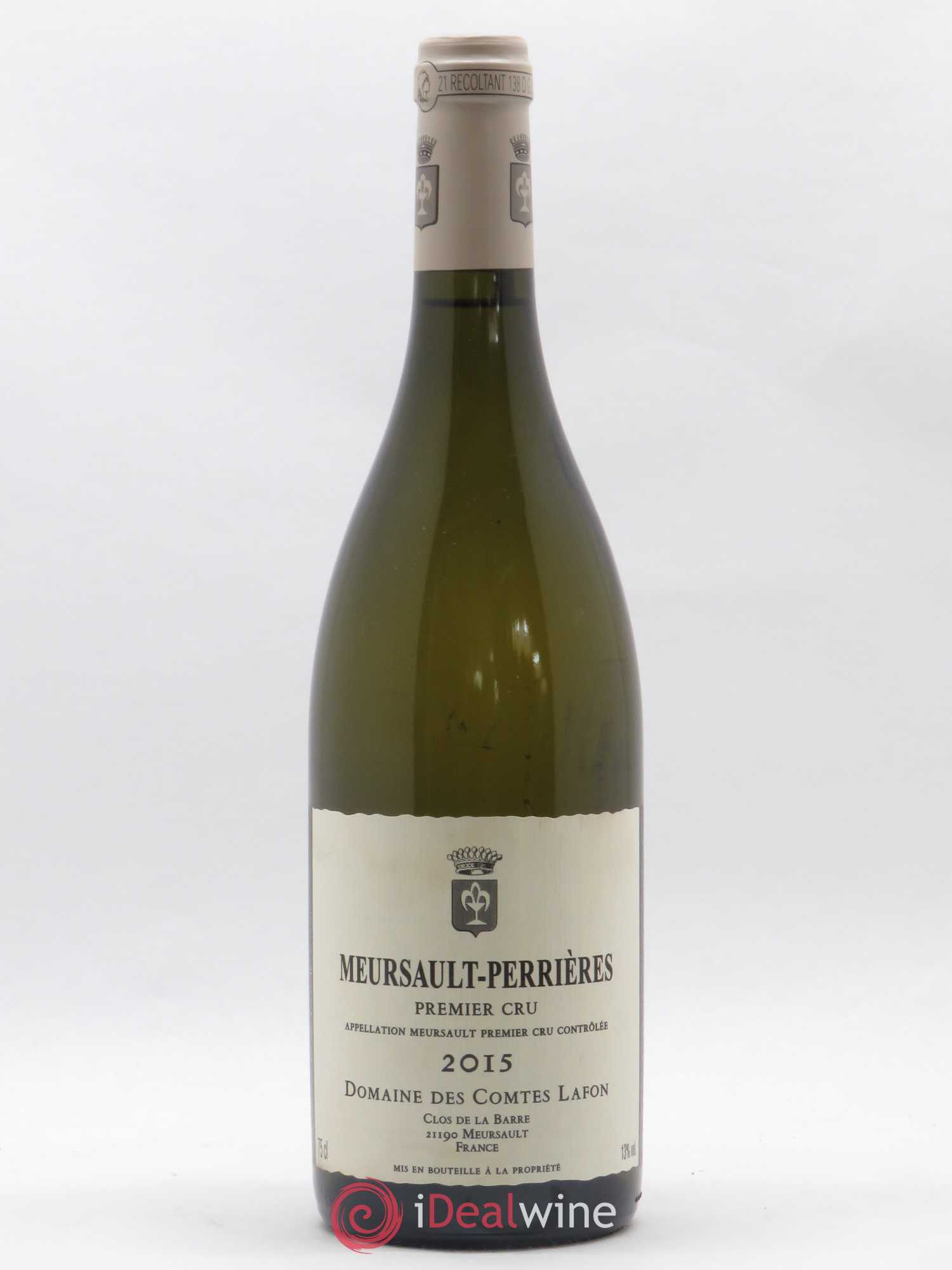 Meursault 1er Cru Perrières Comtes Lafon (Domaine des) 2015 - Lot de 1 bouteille - 0