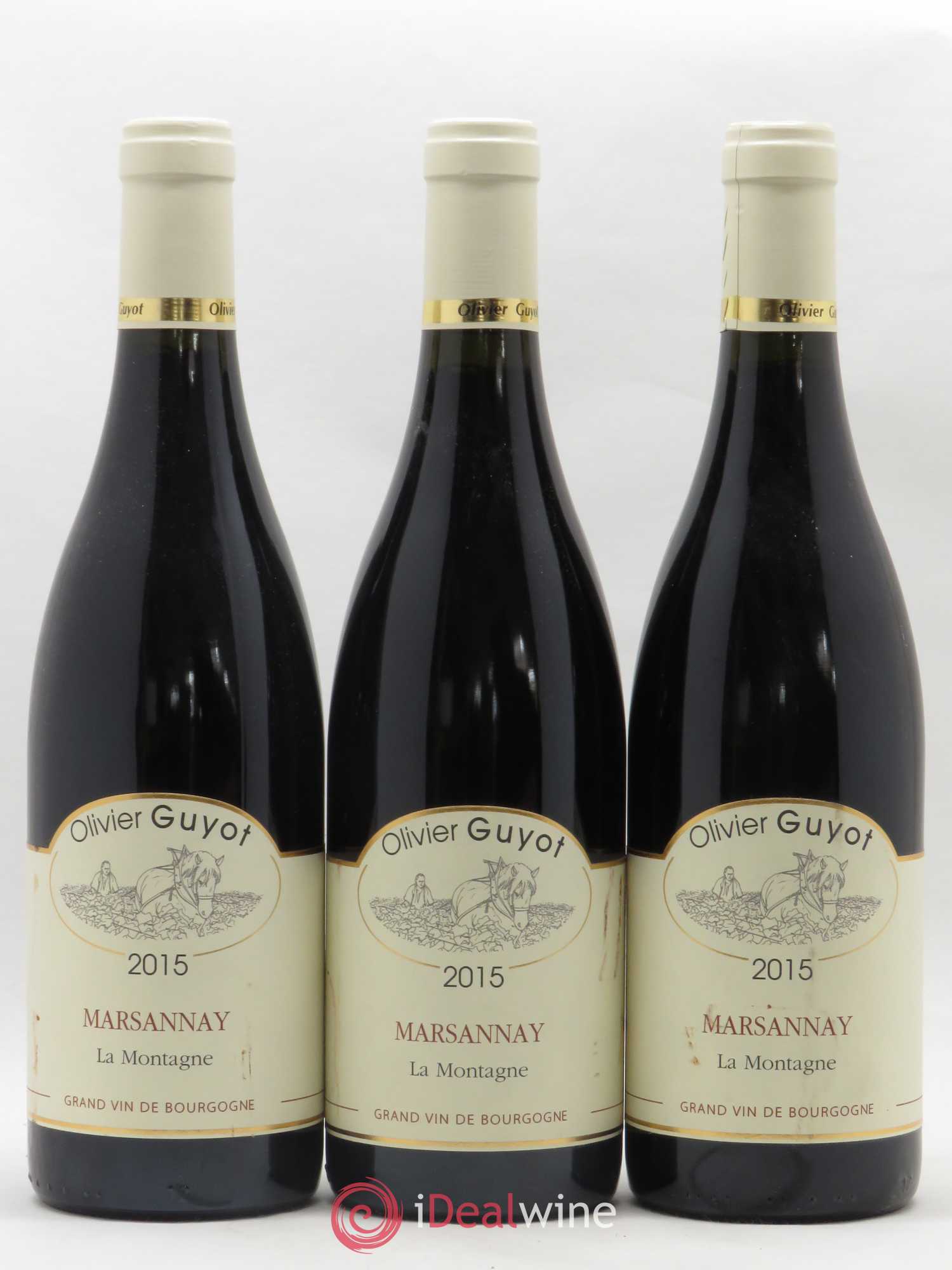 Marsannay La Montagne Olivier Guyon 2015 - Posten von 3 Flaschen - 0