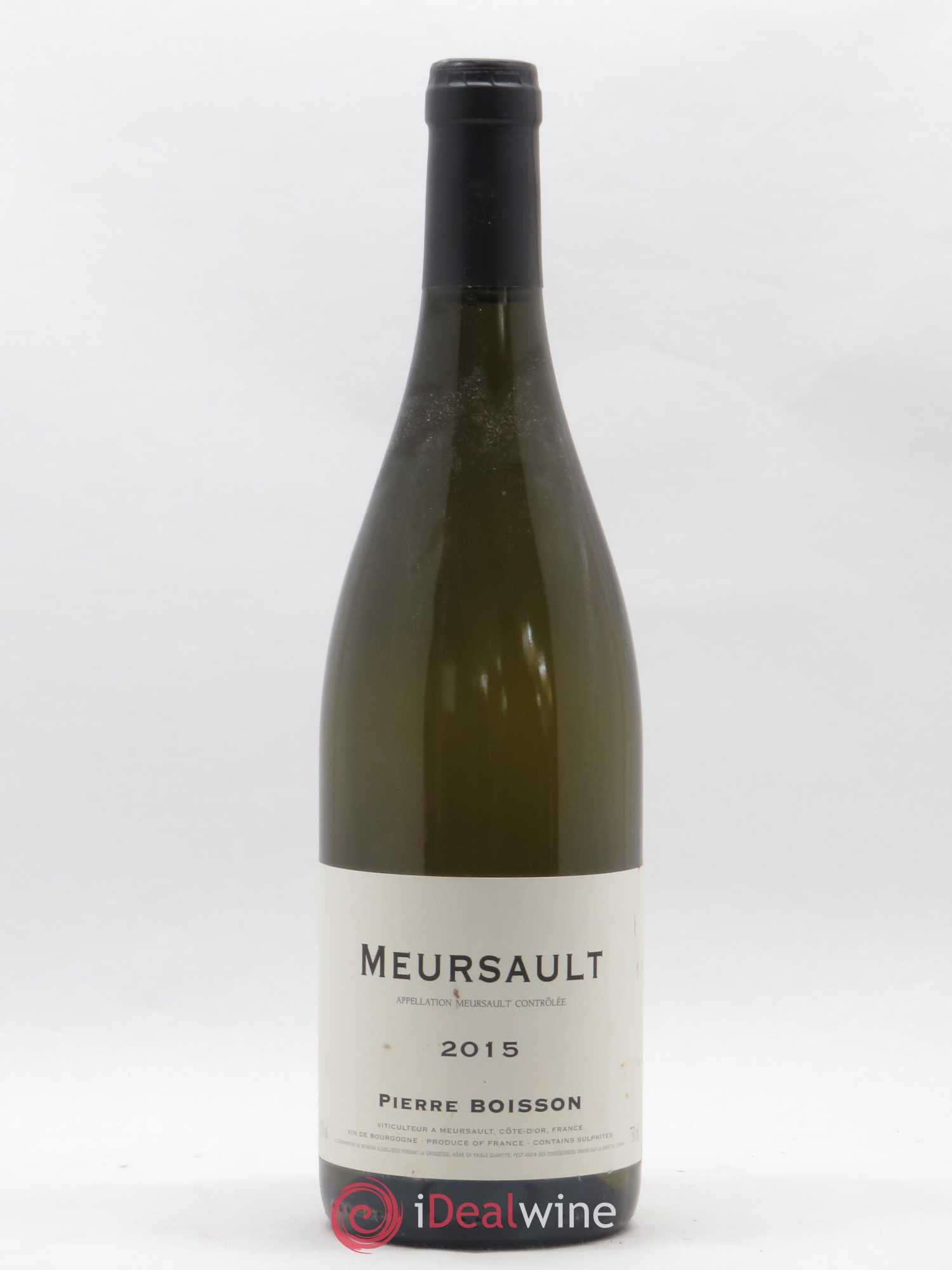 Meursault Pierre Boisson (Domaine) 2015 - Lot de 1 bouteille - 0