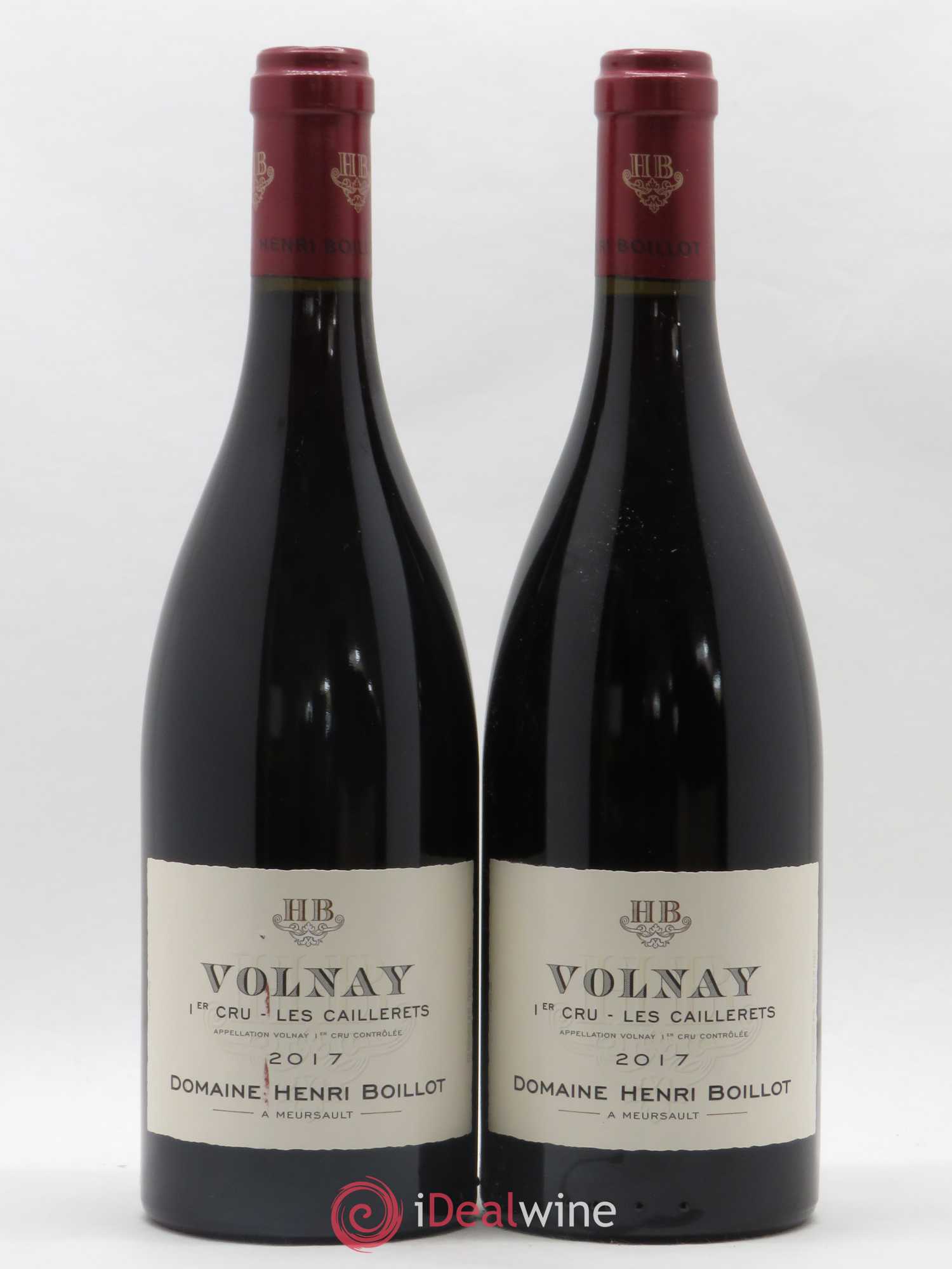Volnay 1er Cru Les Caillerets Henri Boillot (Domaine) 2017 - Lot de 2 bouteilles - 0