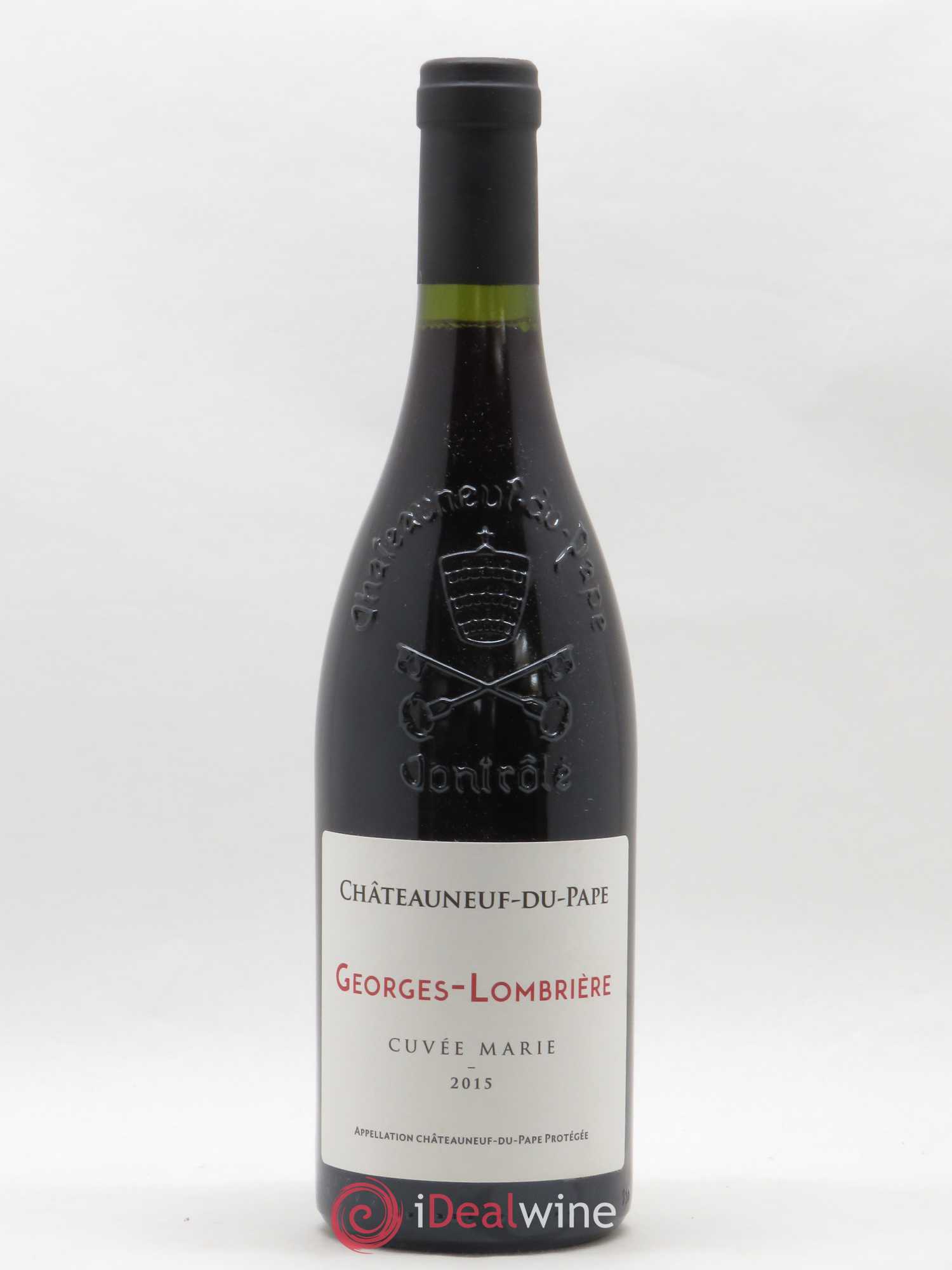 Châteauneuf-du-Pape Cuvée Marie Domaine Georges Lombriere 2015 - Posten von 1 Flasche - 0
