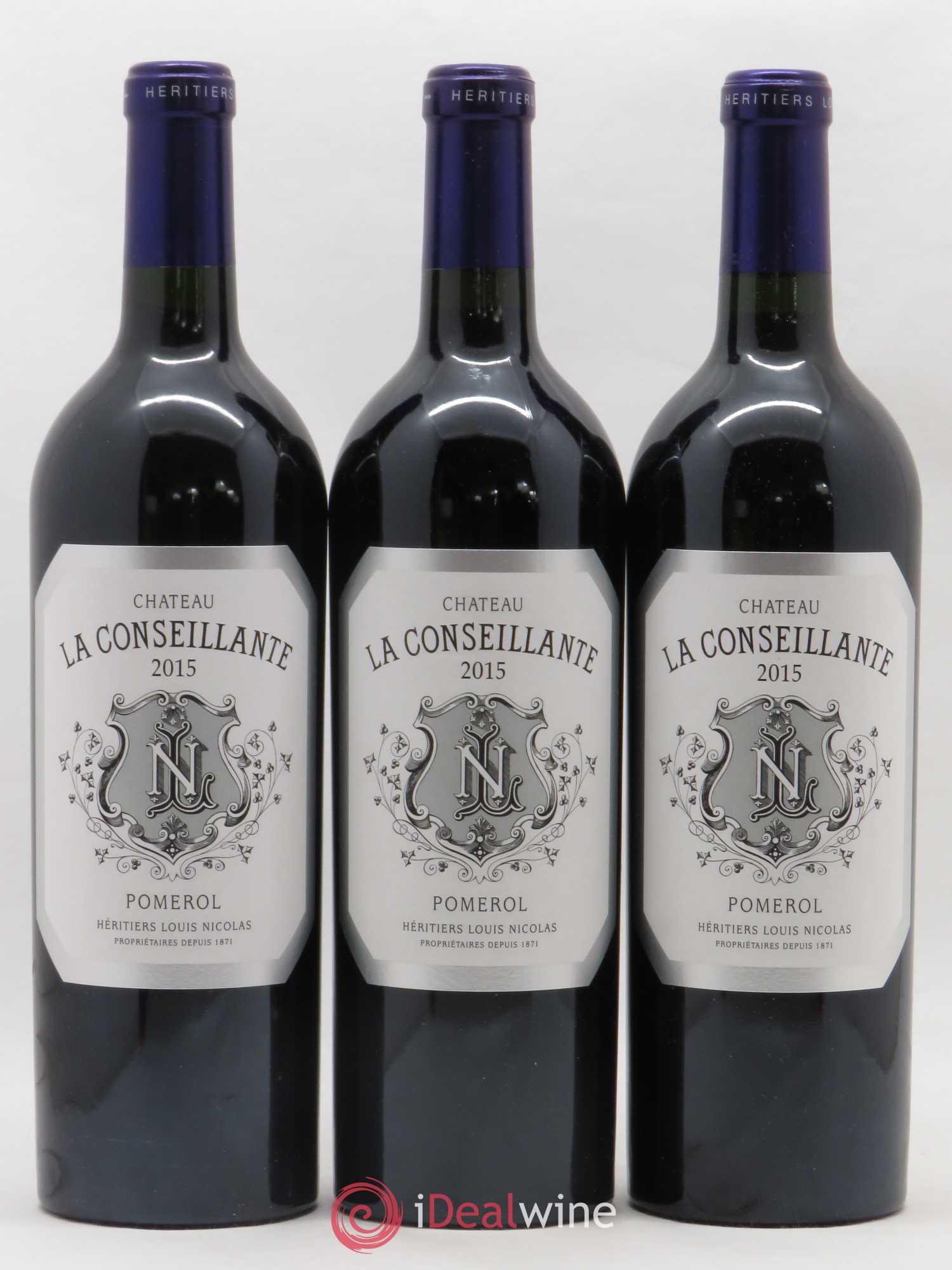 Château la Conseillante 2015 - Lot de 3 bouteilles - 0