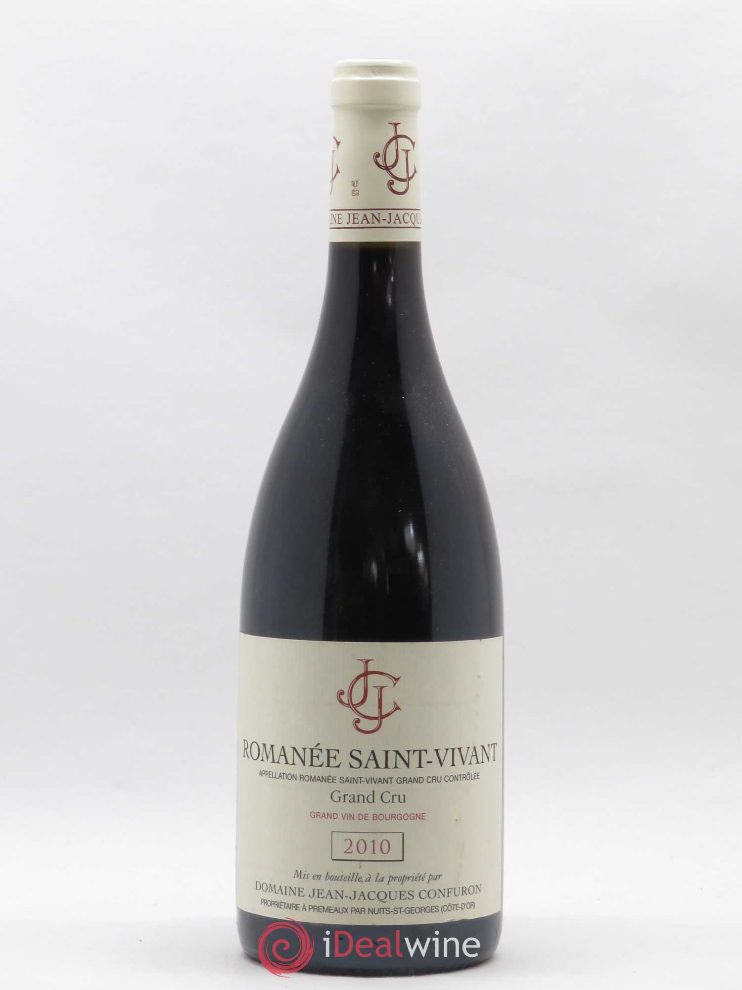 Romanée-Saint-Vivant Grand Cru Jean-Jacques Confuron 2010 - Lot de 1 bouteille - 0