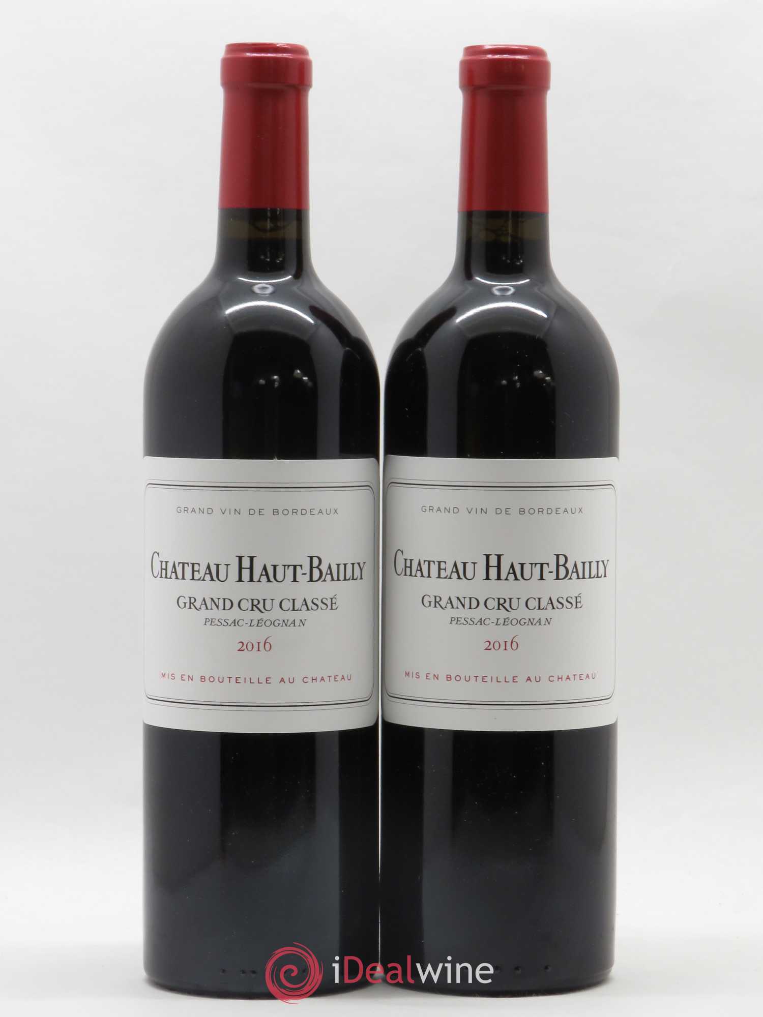 Château Haut-Bailly Cru Classé de Graves 2016 - Lot de 2 bouteilles - 0