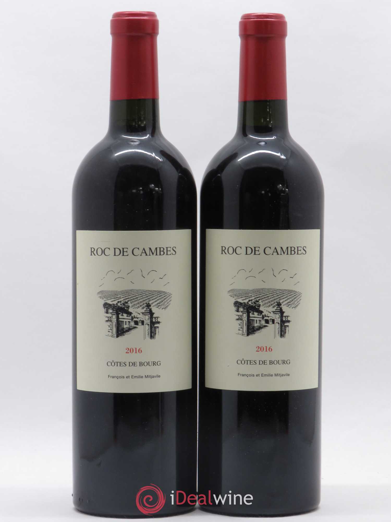 Roc de Cambes 2016 - Posten von 2 Flaschen - 0