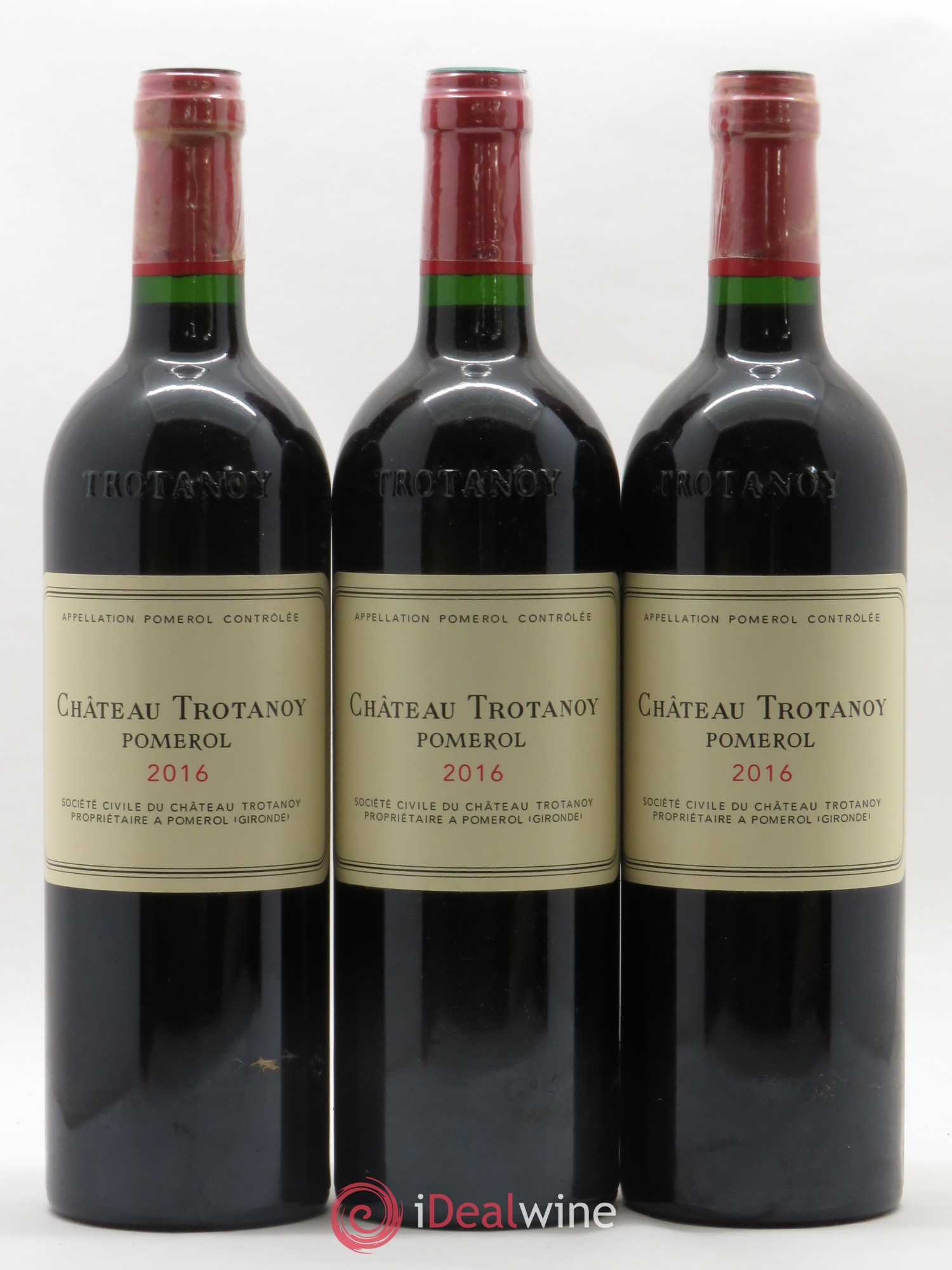 Château Trotanoy 2016 - Lot de 3 bouteilles - 0