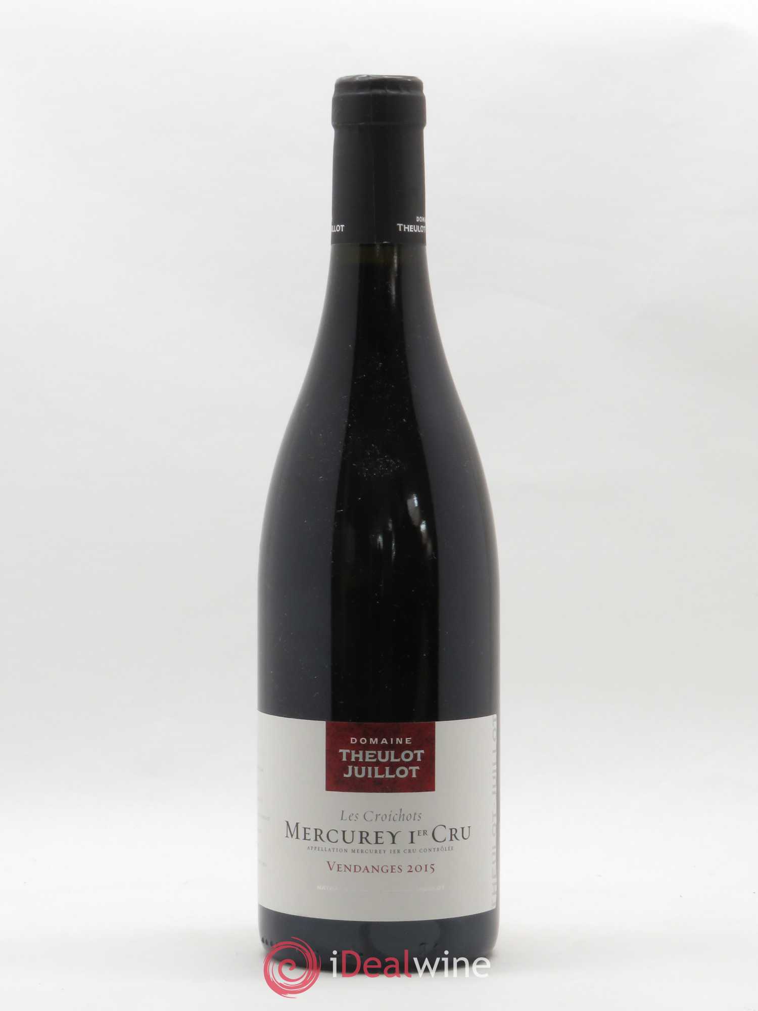 Mercurey 1er Cru Les Croichots Theulot Juillot 2015 - Posten von 1 Flasche - 0
