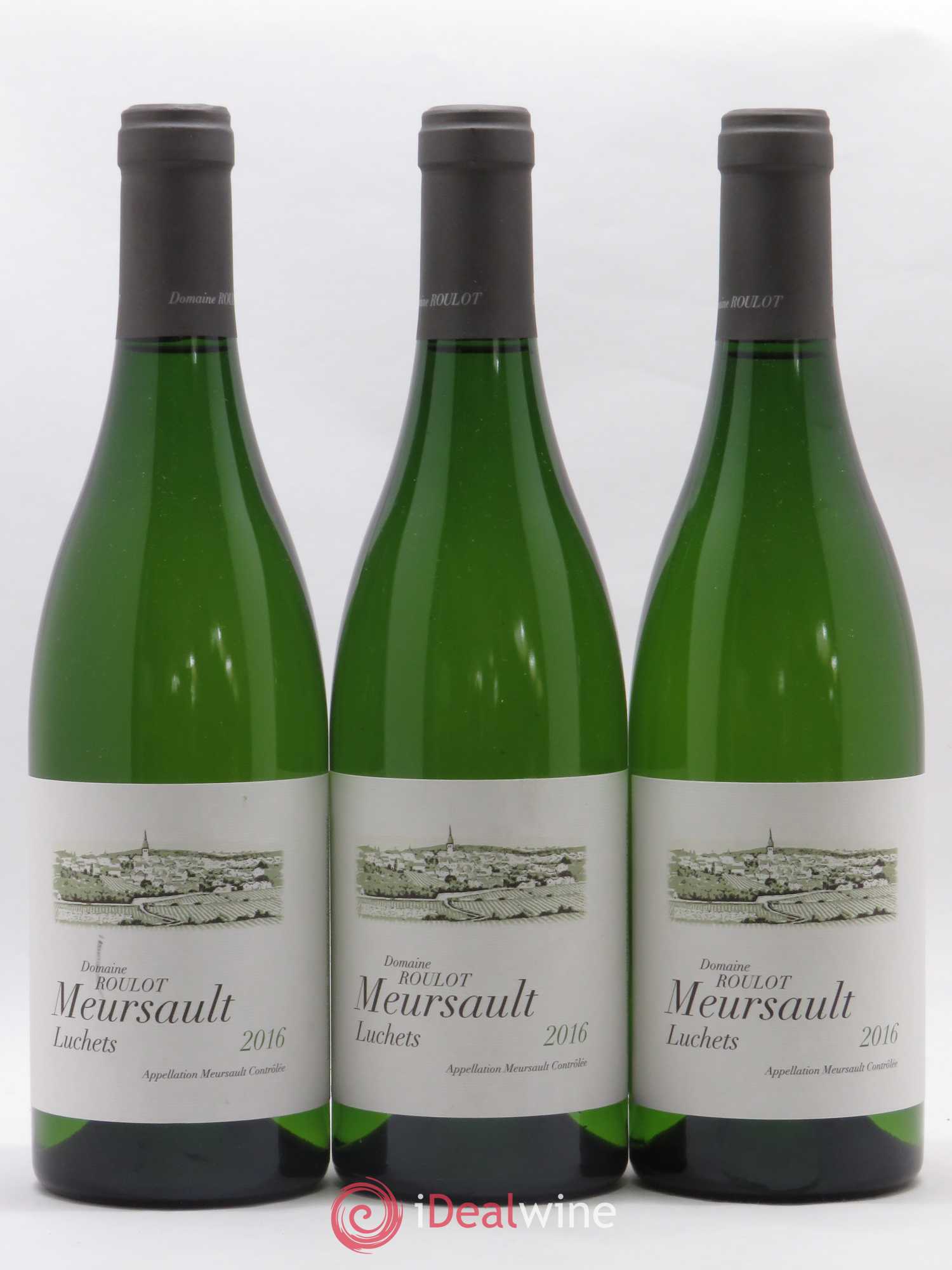 Meursault Luchets Roulot (Domaine) 2016 - Lot of 3 bottles - 0