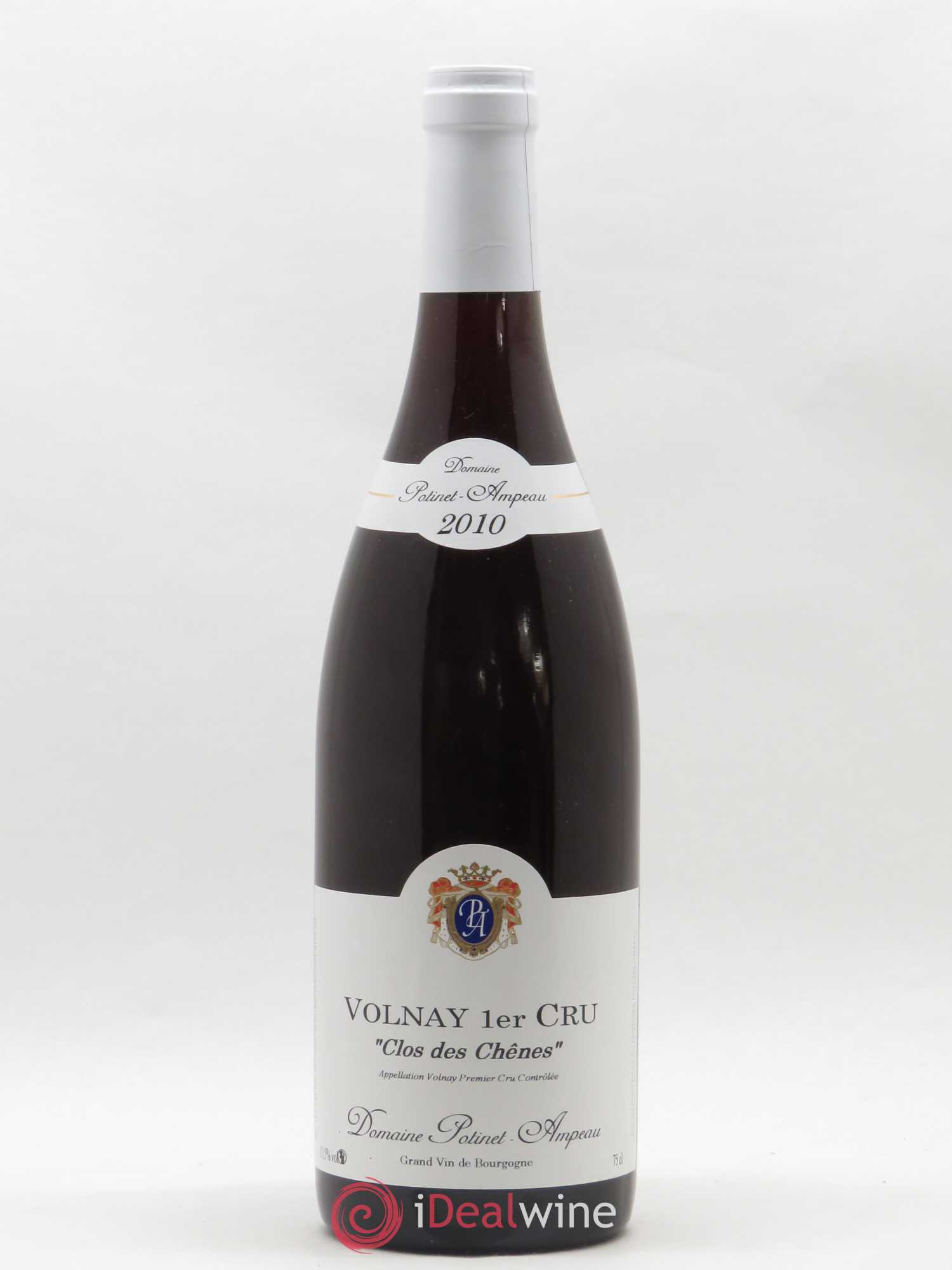 Volnay 1er Cru Clos des Chenes Potinet Ampeau 2010 - Posten von 1 Flasche - 0