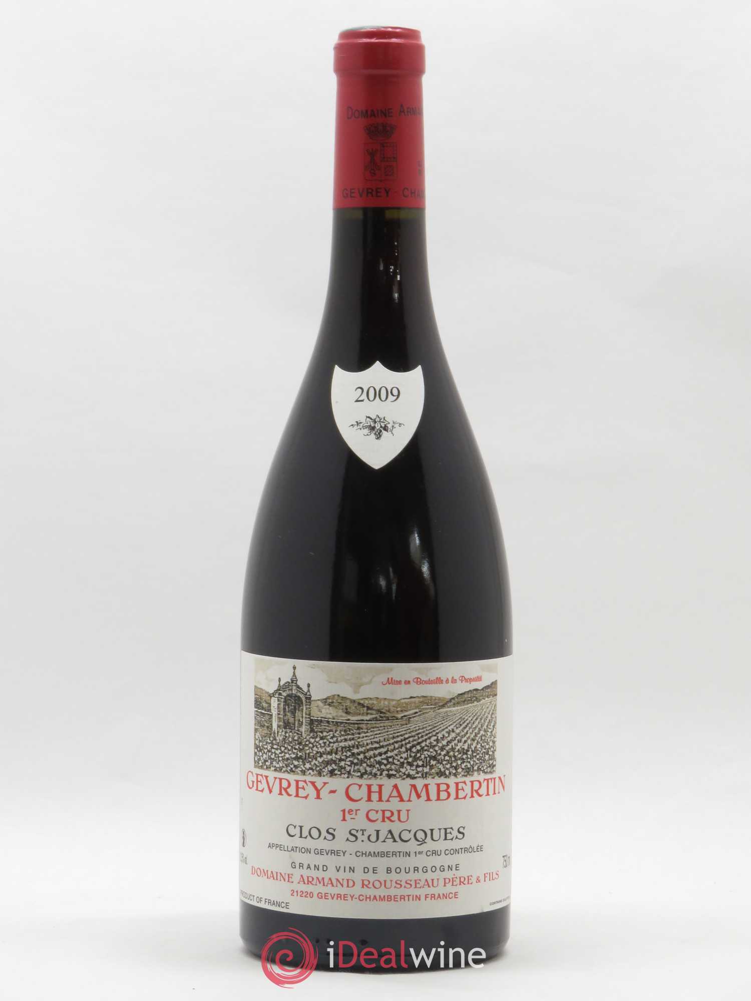 Gevrey-Chambertin 1er Cru Clos Saint-Jacques Armand Rousseau (Domaine) 2009 - Lot de 1 bouteille - 0