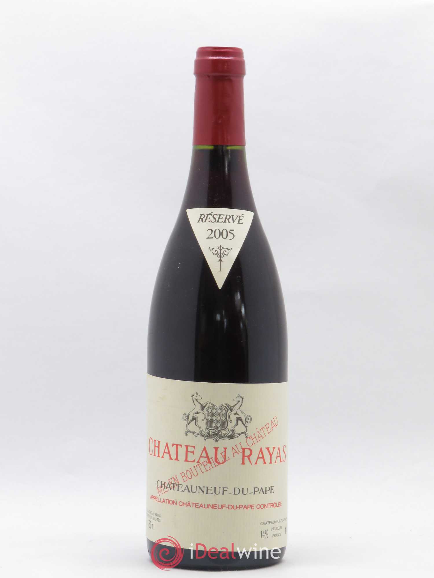 Châteauneuf-du-Pape Château Rayas Emmanuel Reynaud 2005 - Lot de 1 bouteille - 0