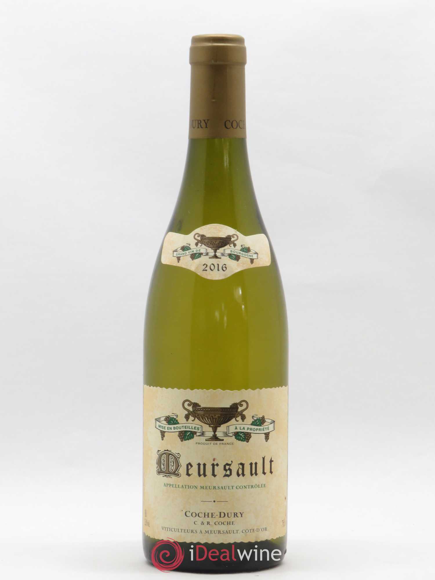 Meursault Coche Dury (Domaine) 2016 - Lot de 1 bouteille - 0