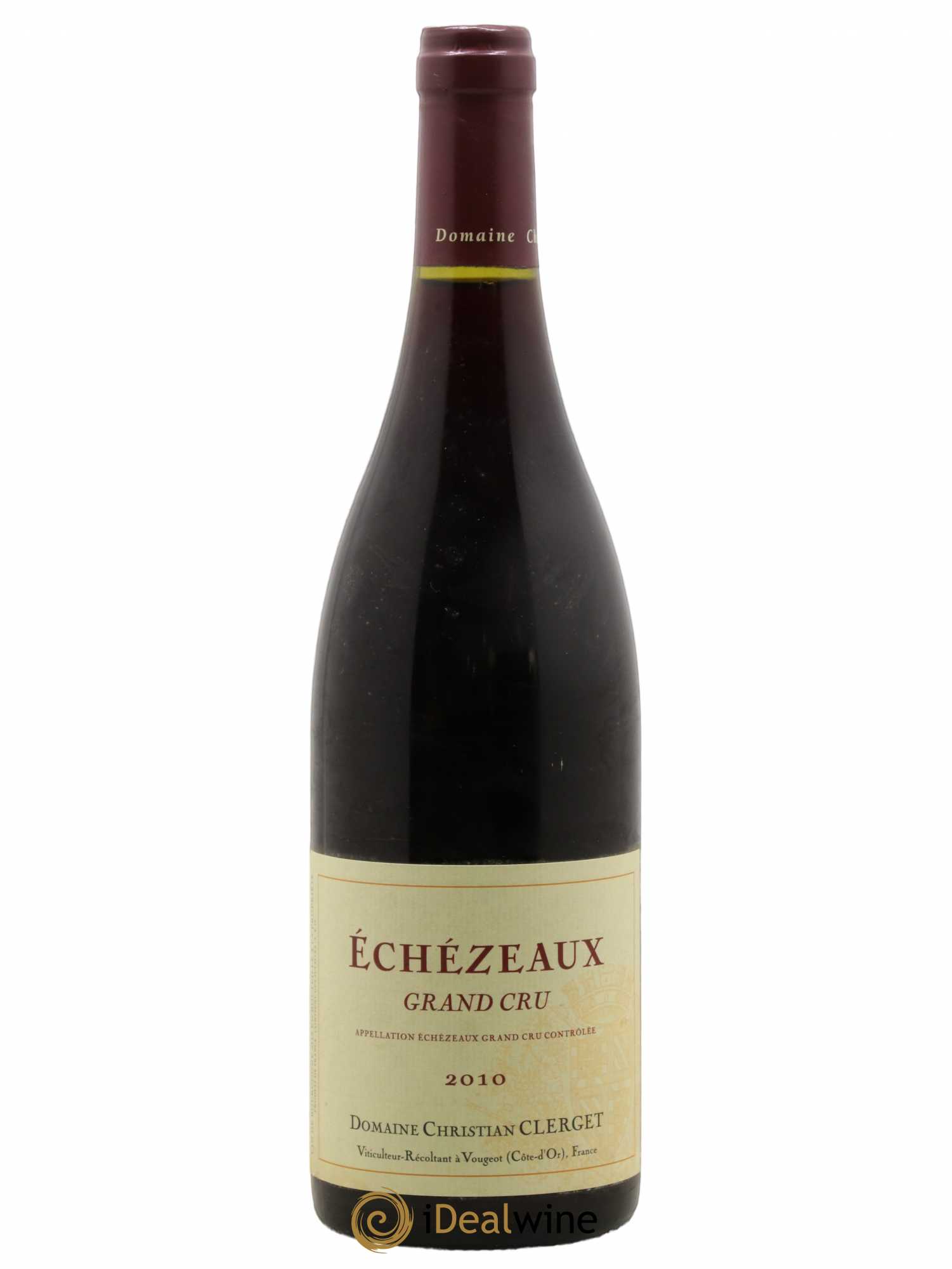 Echezeaux Grand Cru Christian Clerget 2010 - Lot de 1 bouteille - 0