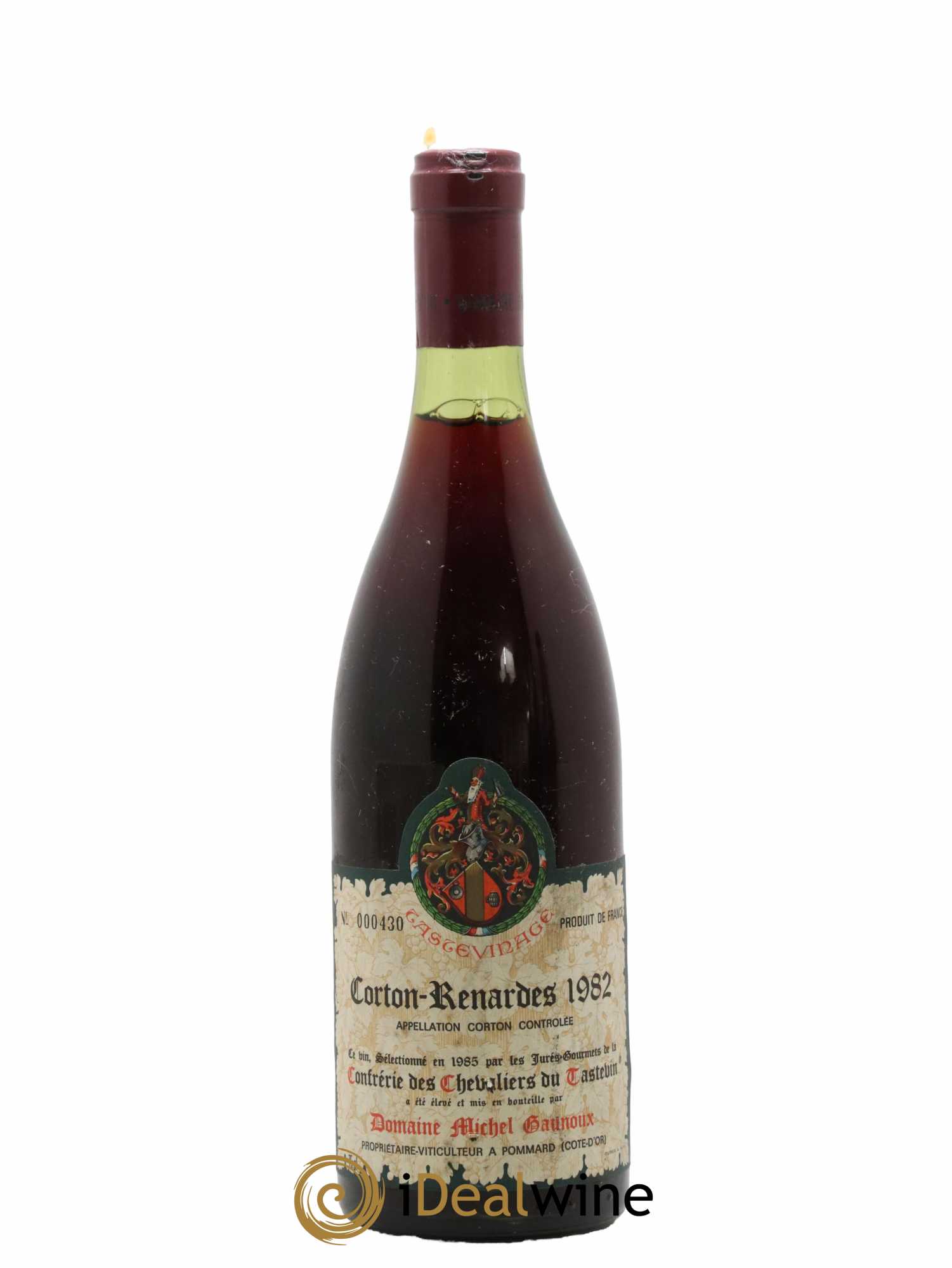Corton Grand Cru Renardes Michel Gaunoux 1982 - Lot de 1 bouteille - 0