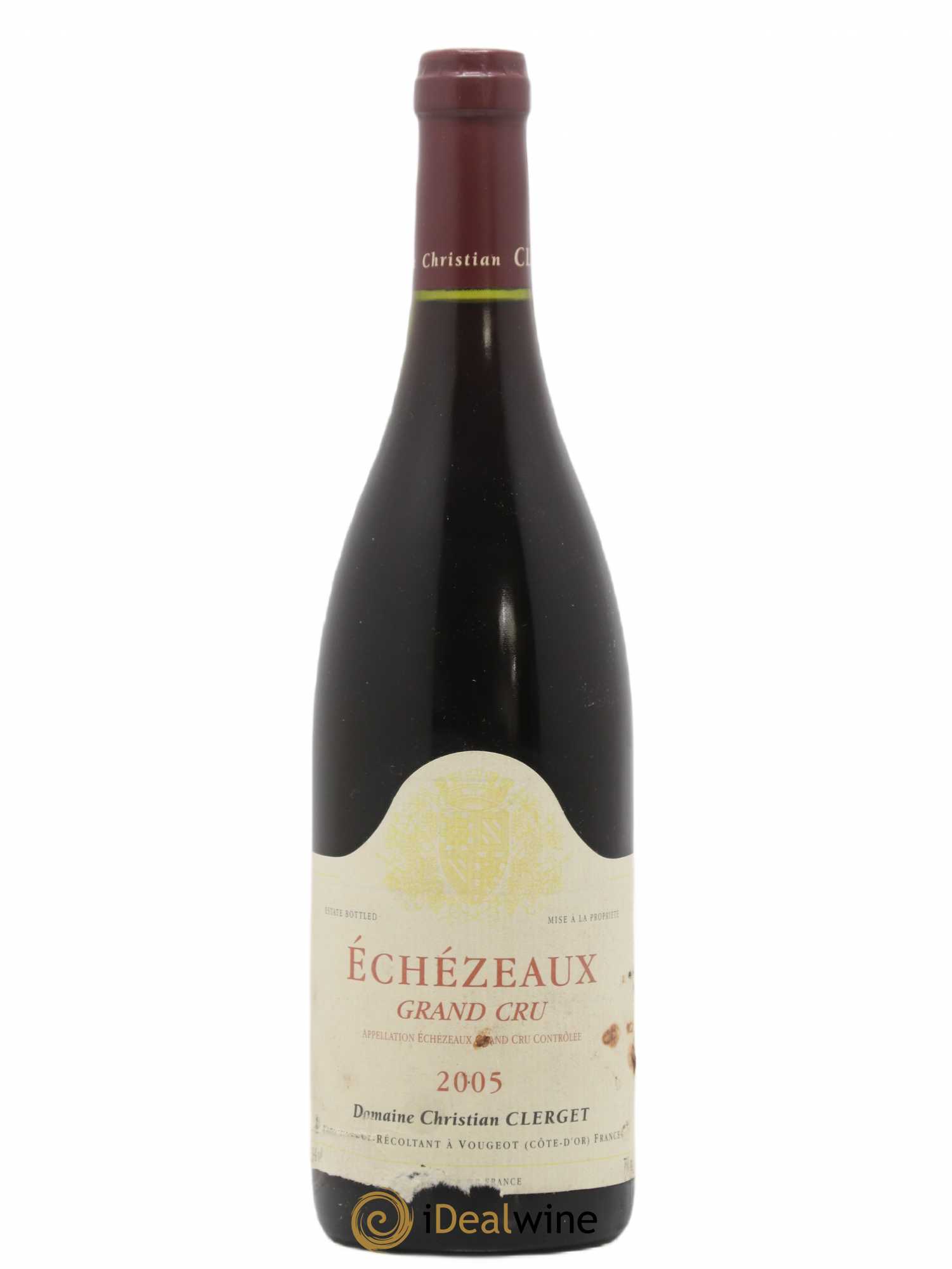 Echezeaux Grand Cru Christian Clerget 2005 - Lot de 1 bouteille - 0
