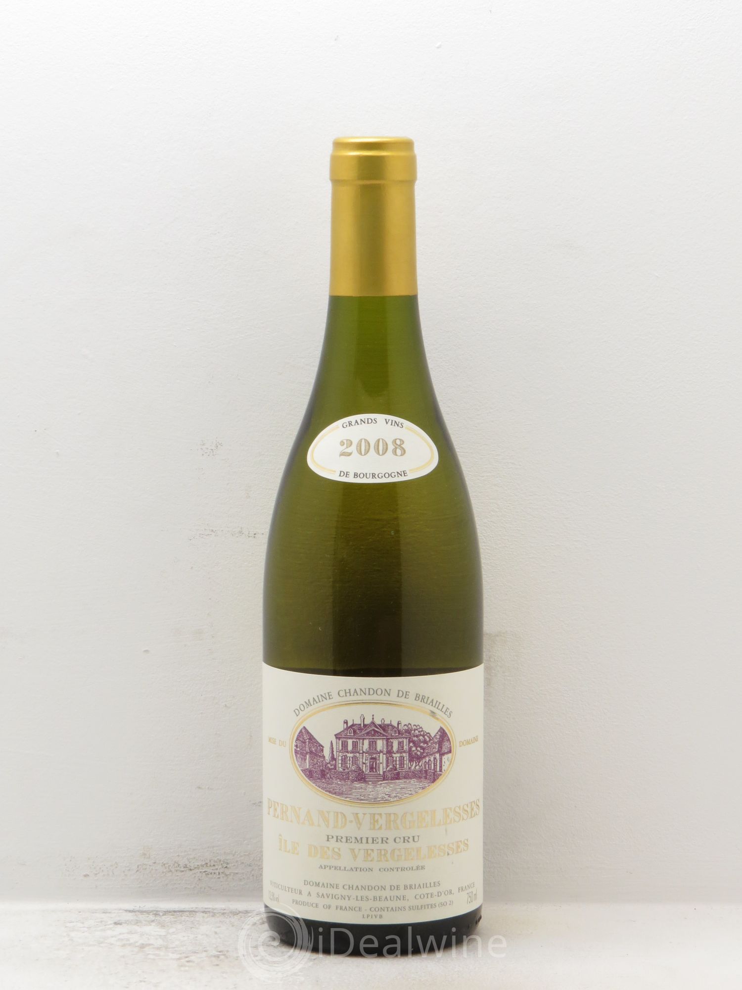 Pernand-Vergelesses 1er Cru 2008 - Lot de 6 bouteilles - 0