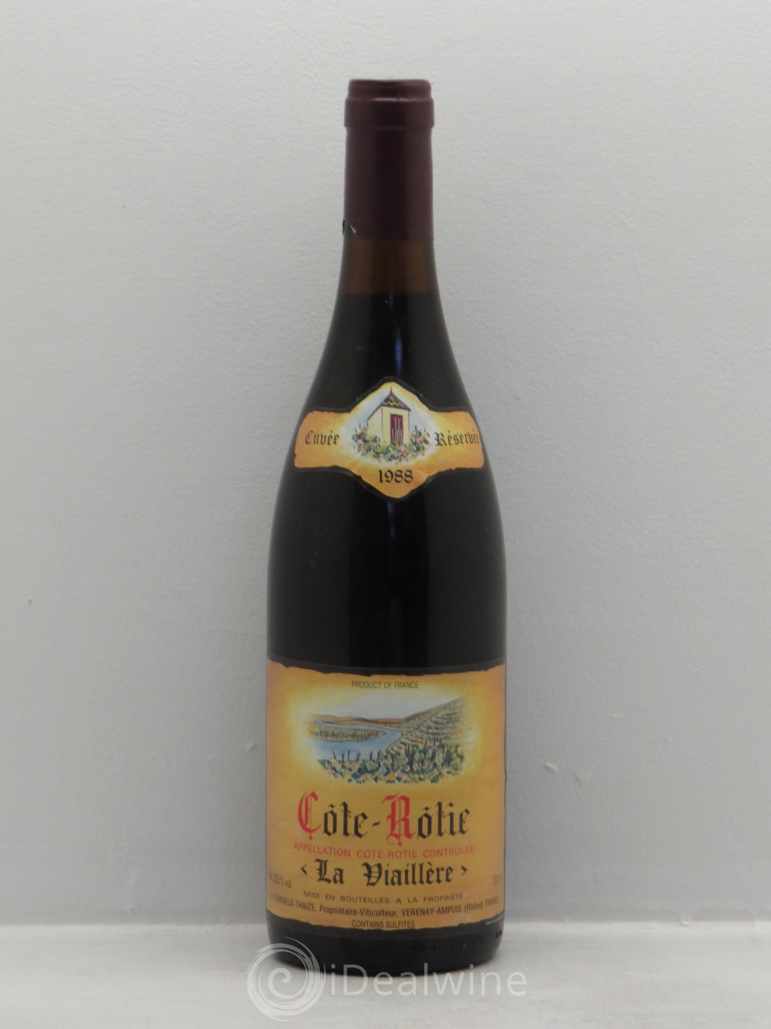 Côte-Rôtie La Viallière -Cuvée réservée 1988 - Posten von 1 Flasche - 0