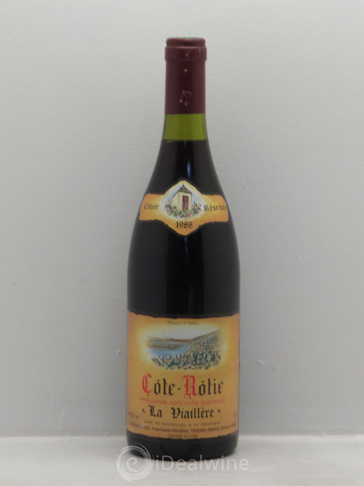 Côte-Rôtie La Viallière -Cuvée réservée 1988 - Posten von 1 Flasche - 0