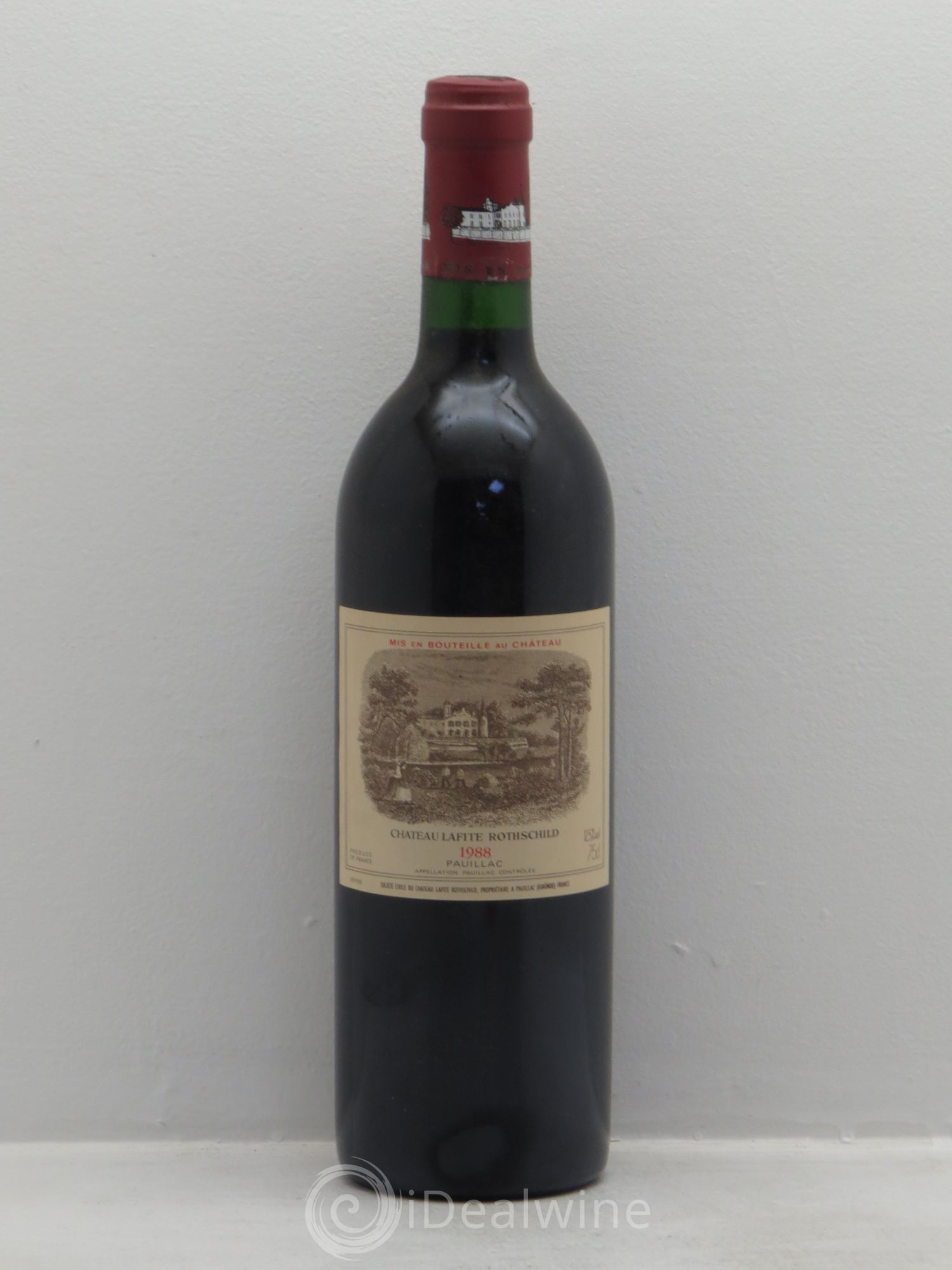 Château Lafite Rothschild 1er Grand Cru Classé 1988 - Lot de 1 bouteille - 0
