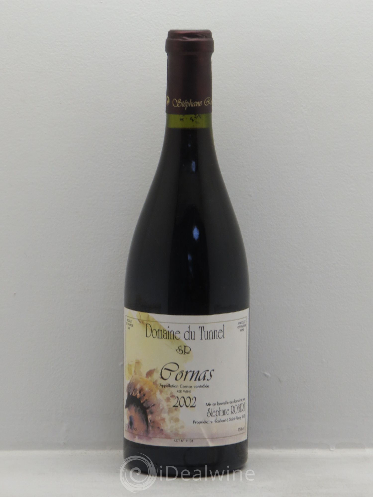 Cornas Tunnel (Domaine du) 2002 - Lot de 6 bouteilles - 0