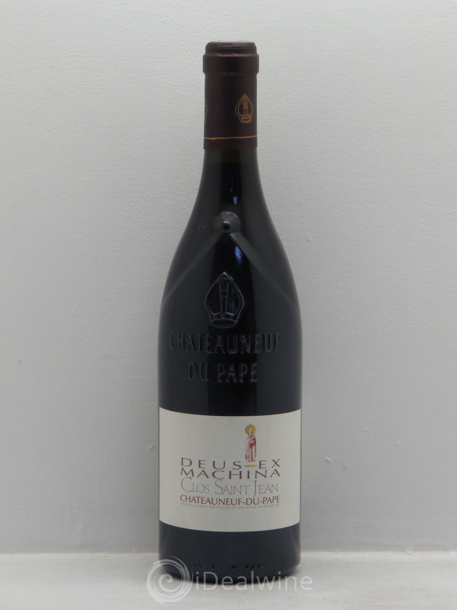 Châteauneuf-du-Pape Clos Saint-Jean Deus Ex Machina Pascal et Vincent Maurel 2003 - Lot de 1 bouteille - 0
