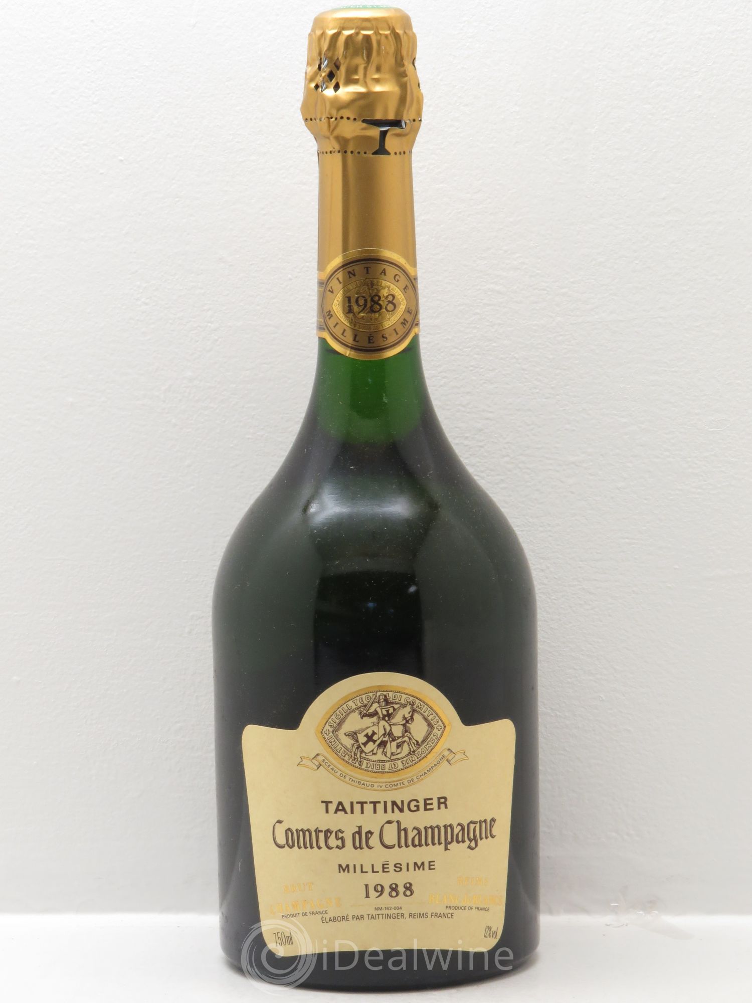 Comtes de Champagne Taittinger 1988 - Lot de 1 bouteille - 0
