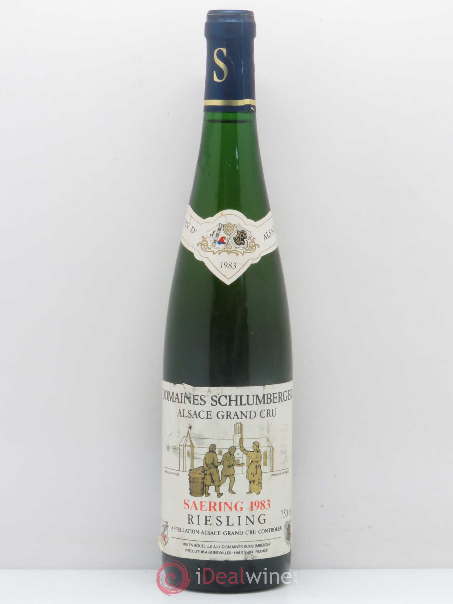 Riesling Grand Cru Saering Domaine Schlumberger 1983 - Lot de 1 bouteille - 0