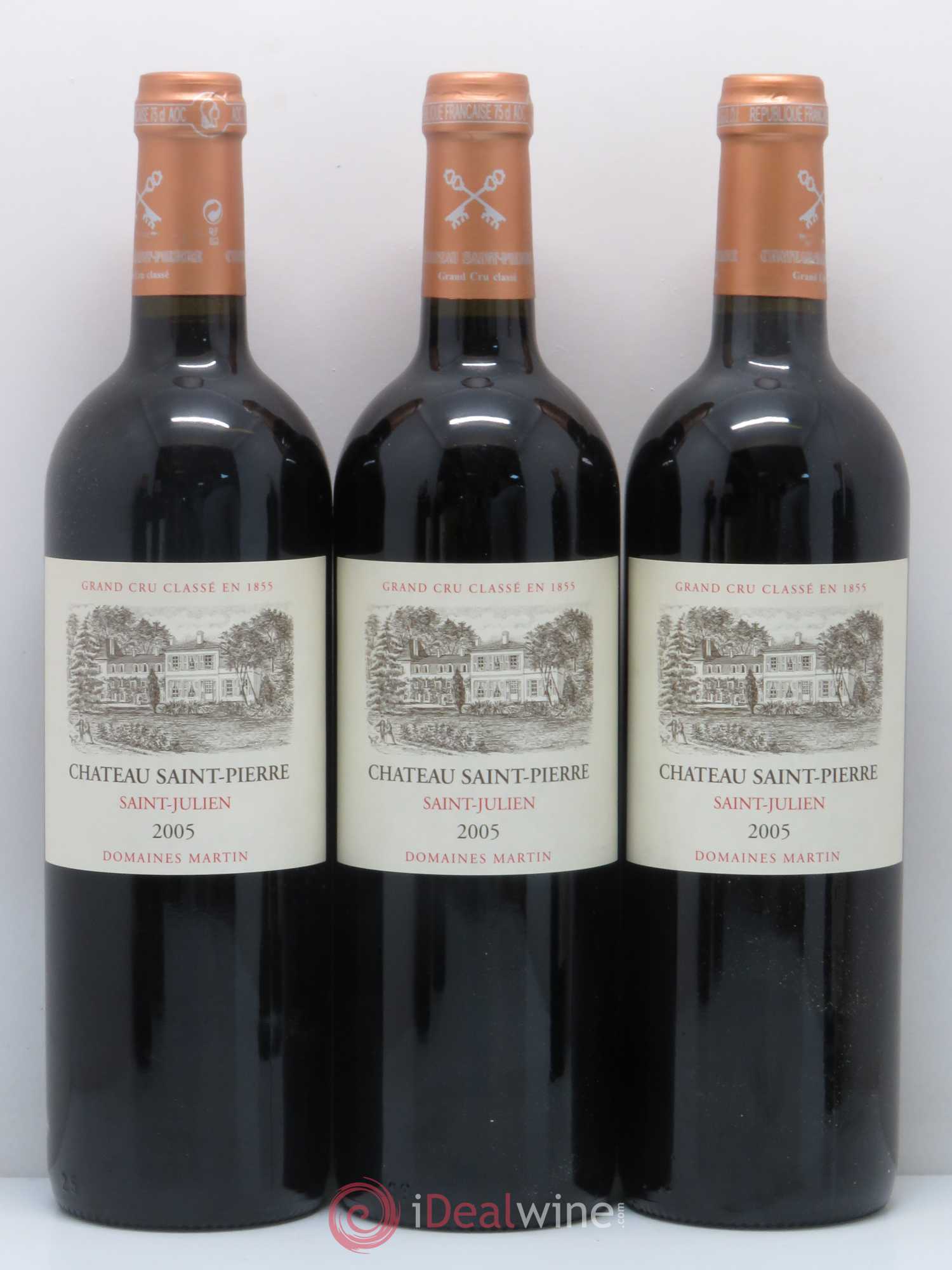 Château Saint-Pierre 4ème Grand Cru Classé 2005 - Lot de 12 bouteilles - 2