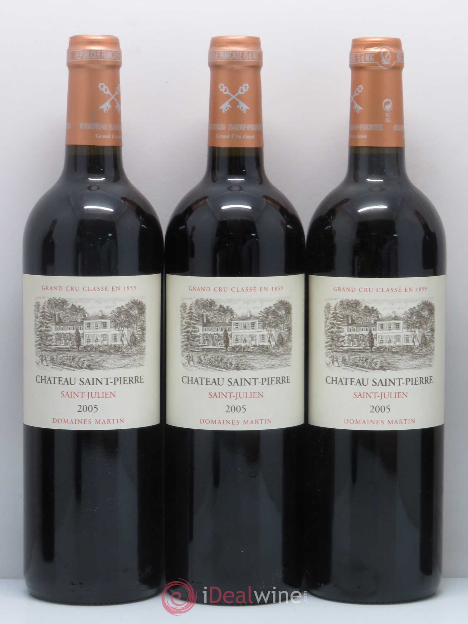 Château Saint-Pierre 4ème Grand Cru Classé 2005 - Lot de 12 bouteilles - 3