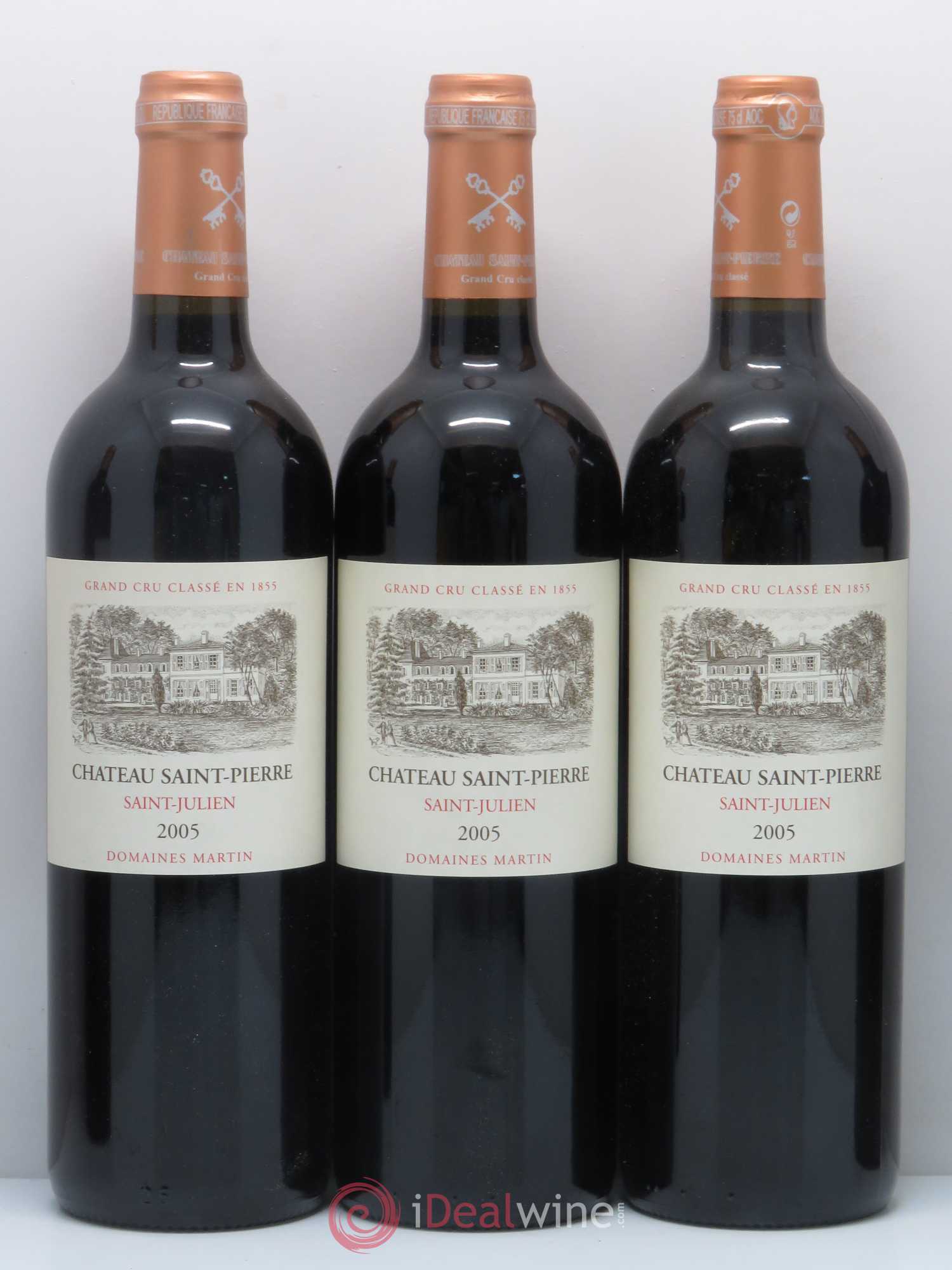 Château Saint-Pierre 4ème Grand Cru Classé 2005 - Lot de 12 bouteilles - 4