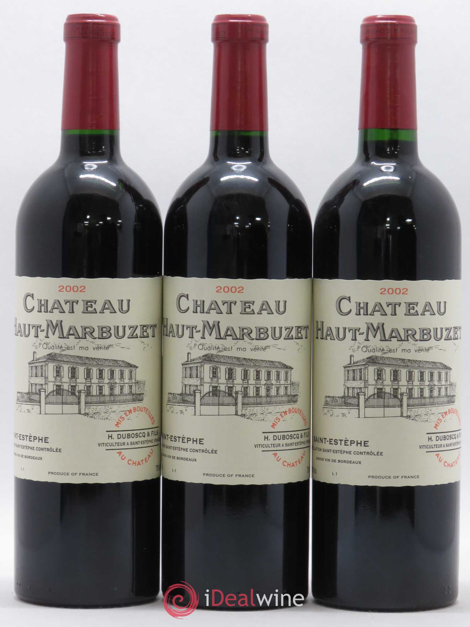 Château Haut Marbuzet 2002 - Lot de 12 bouteilles - 4