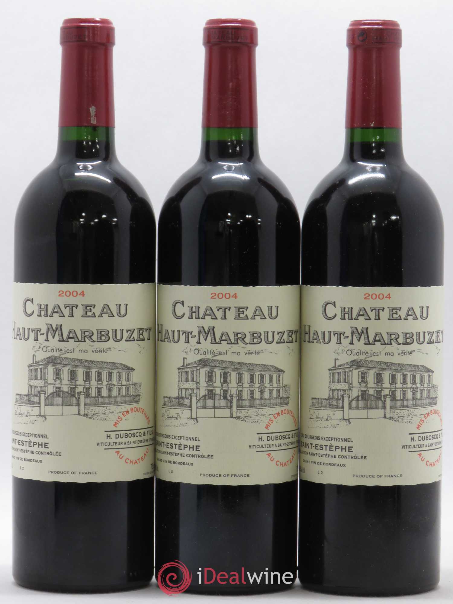 Château Haut Marbuzet 2004 - Lot de 12 bouteilles - 3