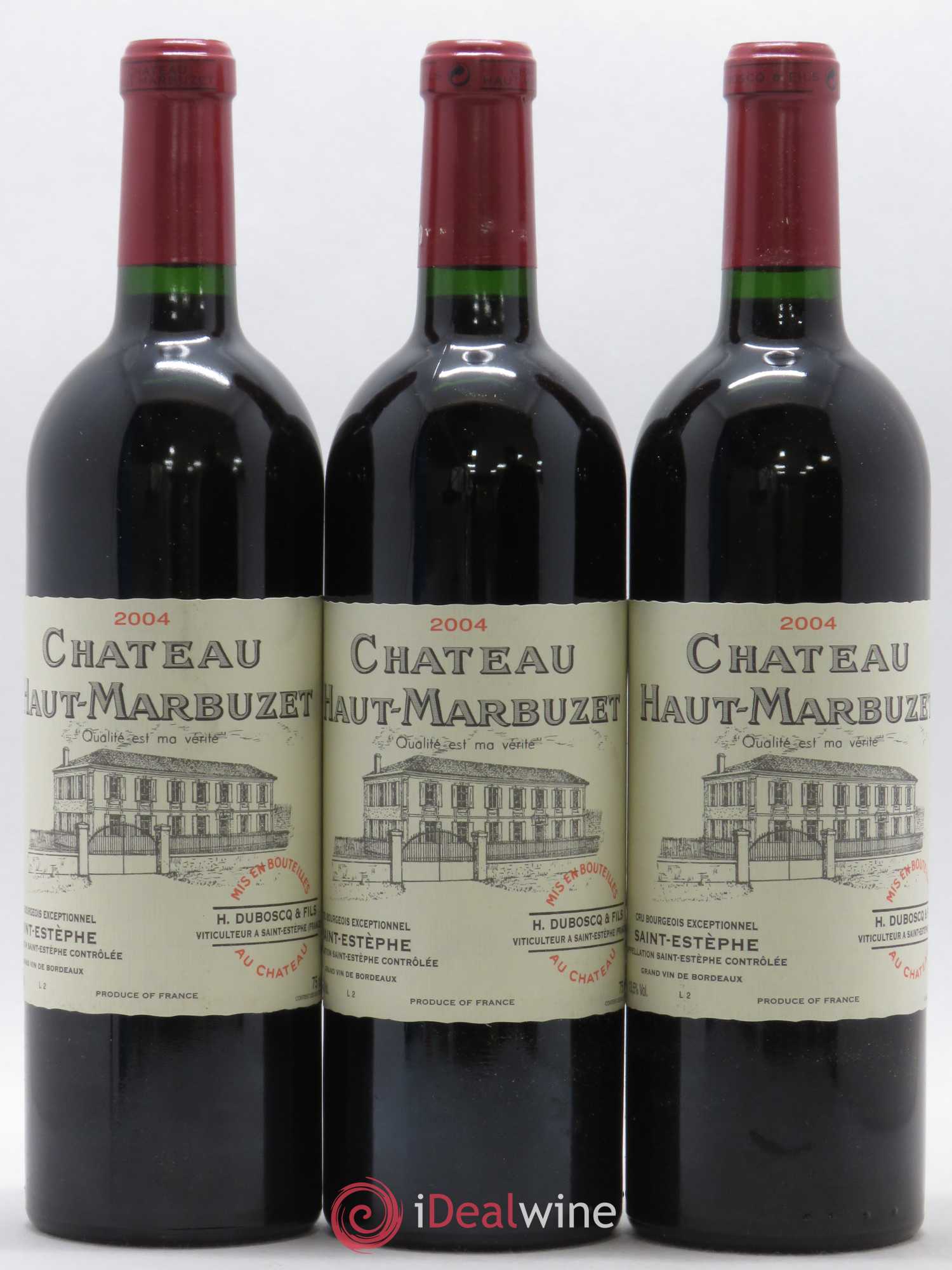 Château Haut Marbuzet 2004 - Lot de 12 bouteilles - 4