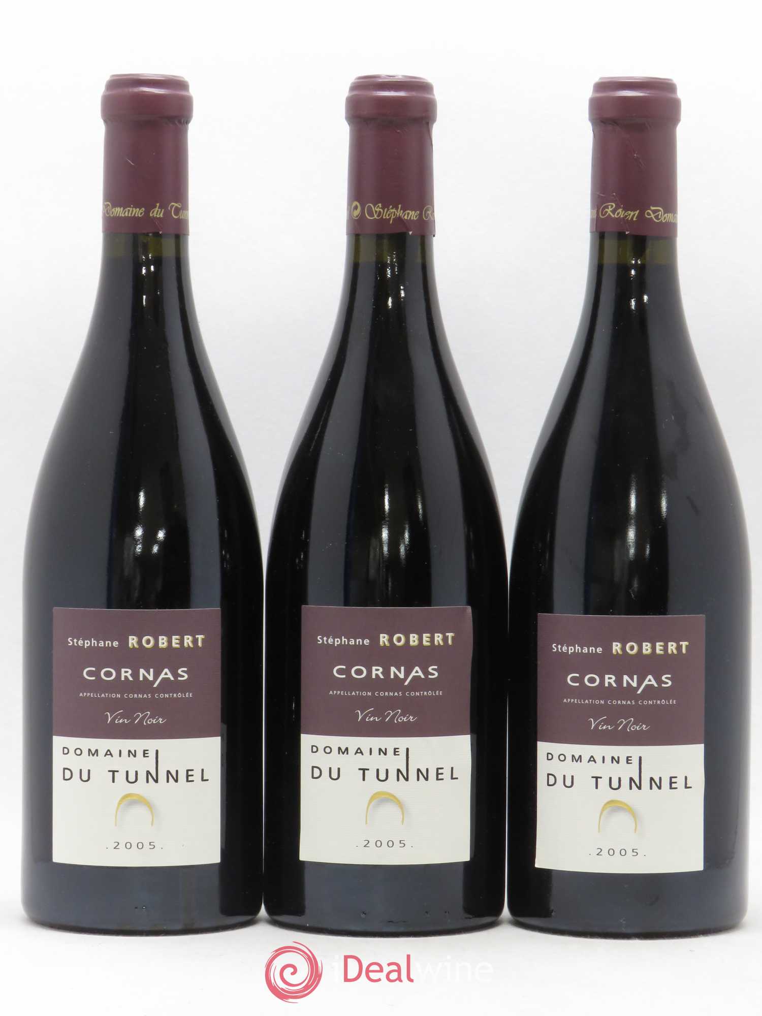 Cornas Vin Noir Tunnel (Domaine du) 2005 - Lot de 3 bouteilles - 0