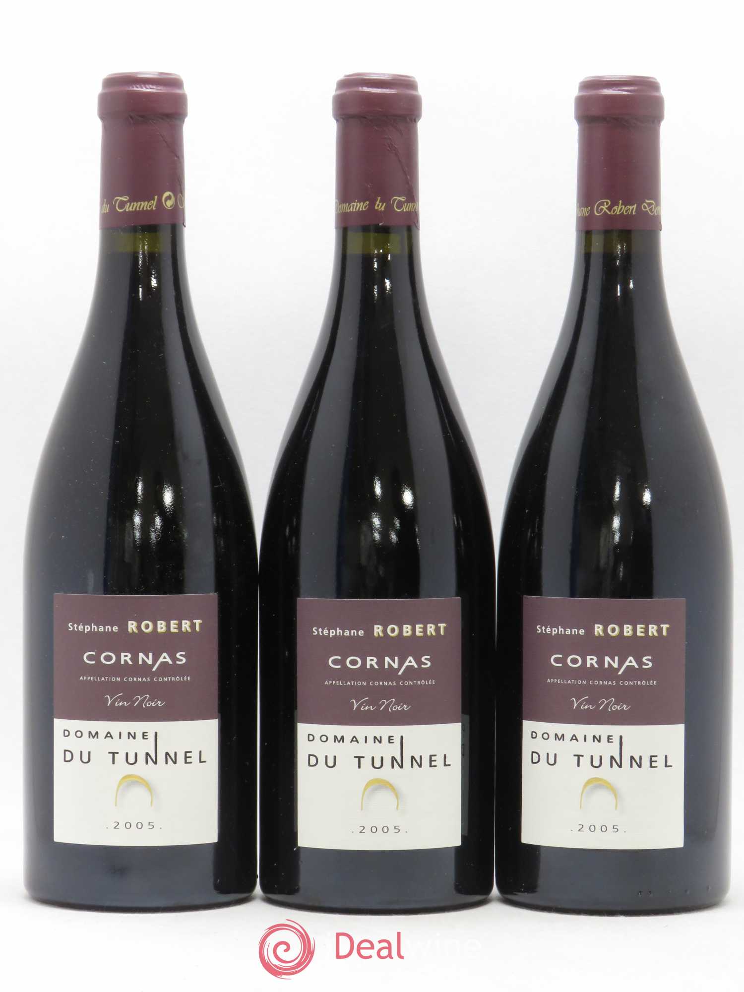 Cornas Vin Noir Tunnel (Domaine du) 2005 - Lot de 3 bouteilles - 0