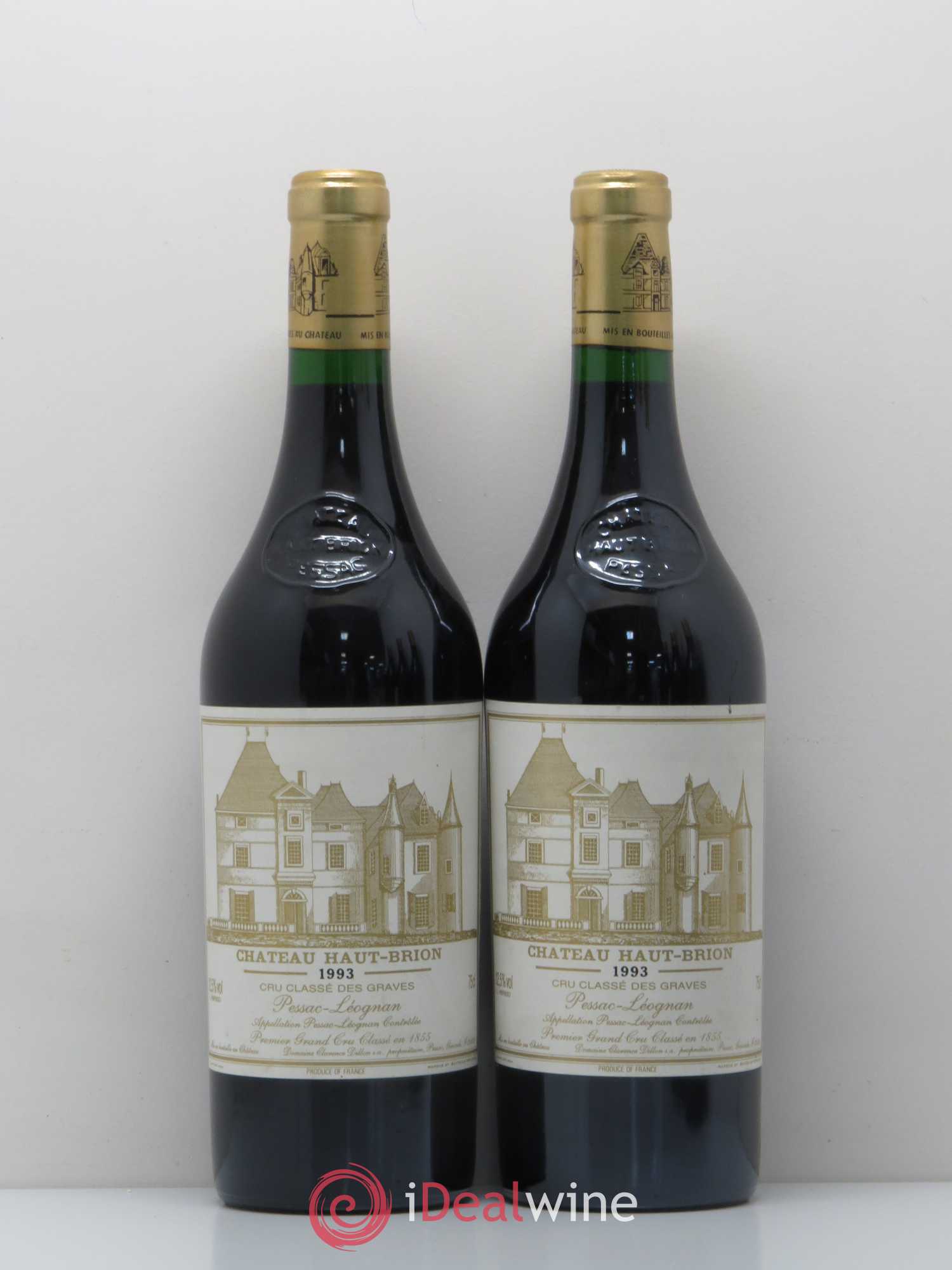 Château Haut Brion 1er Grand Cru Classé 1993 - Lot de 5 bouteilles - 2