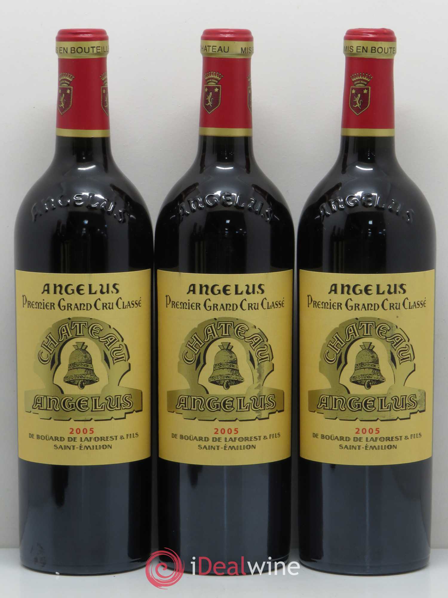 Château Angélus 1er Grand Cru Classé A 2005 - Lot de 6 bouteilles - 1