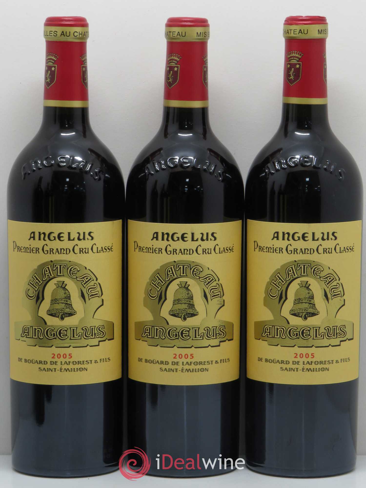 Château Angélus 1er Grand Cru Classé A 2005 - Lot de 6 bouteilles - 1