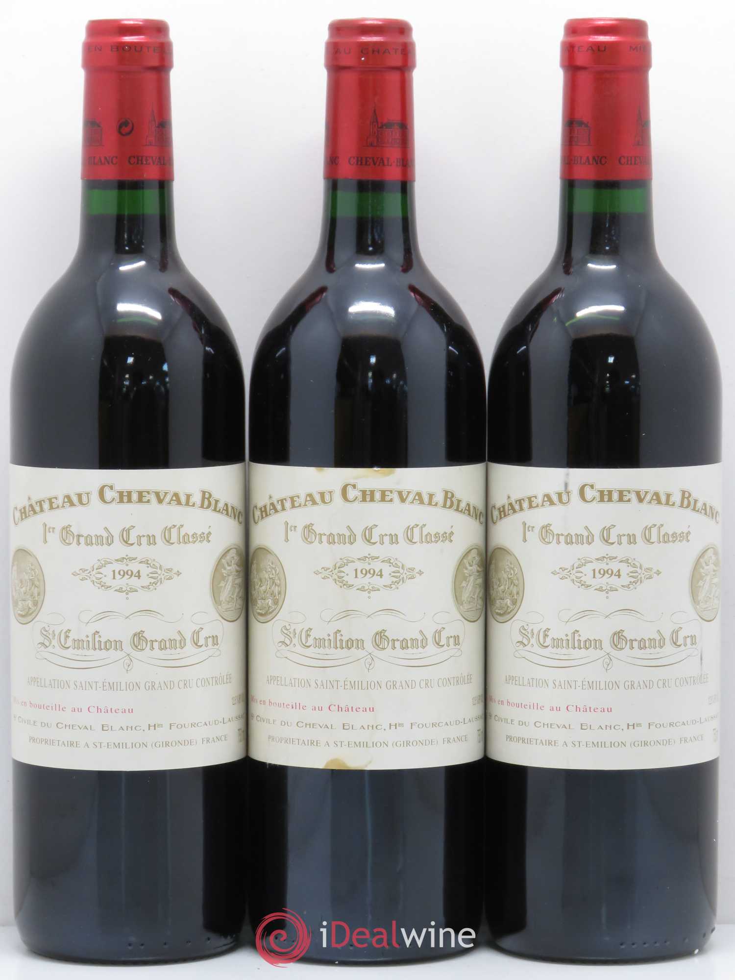Château Cheval Blanc 1er Grand Cru Classé A 1994 - Lot de 6 bouteilles - 2